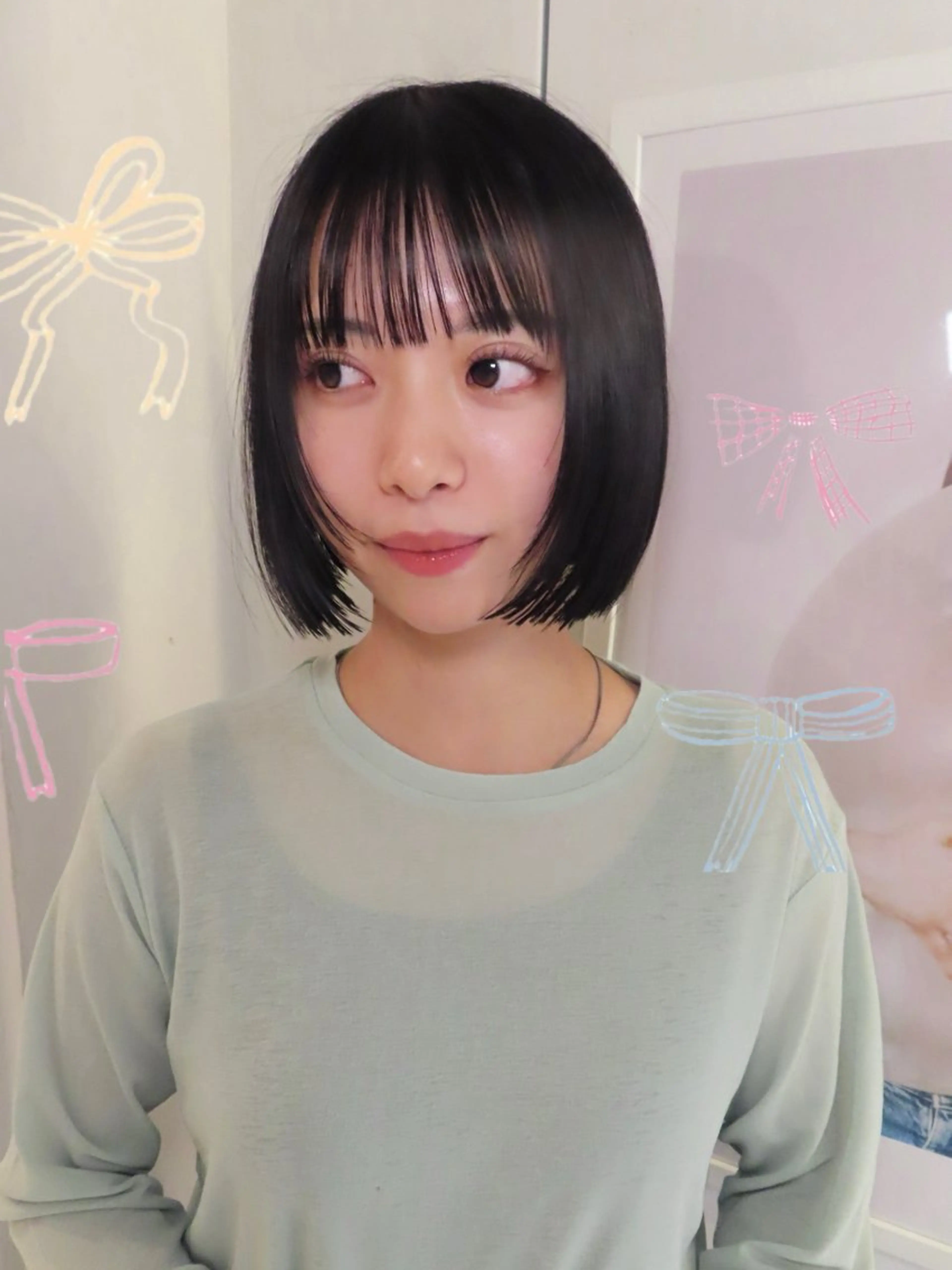 ショート rizu　/ ボブ /中明度カラー❤︎のヘアスタイル