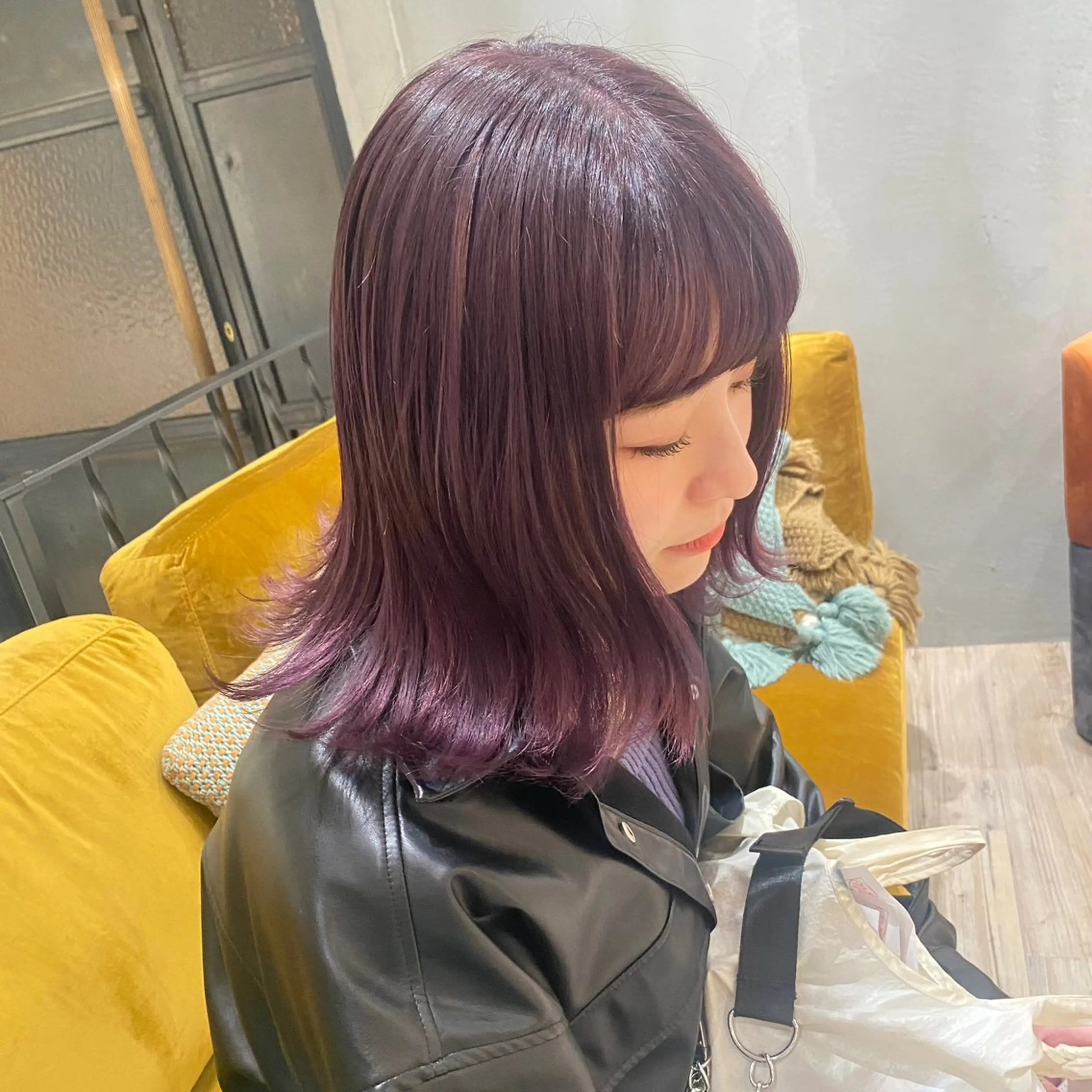 ミディアム Ly a jitto  【リーアジット】所属・maho🦋🫧 Ly a jittoのヘアスタイル