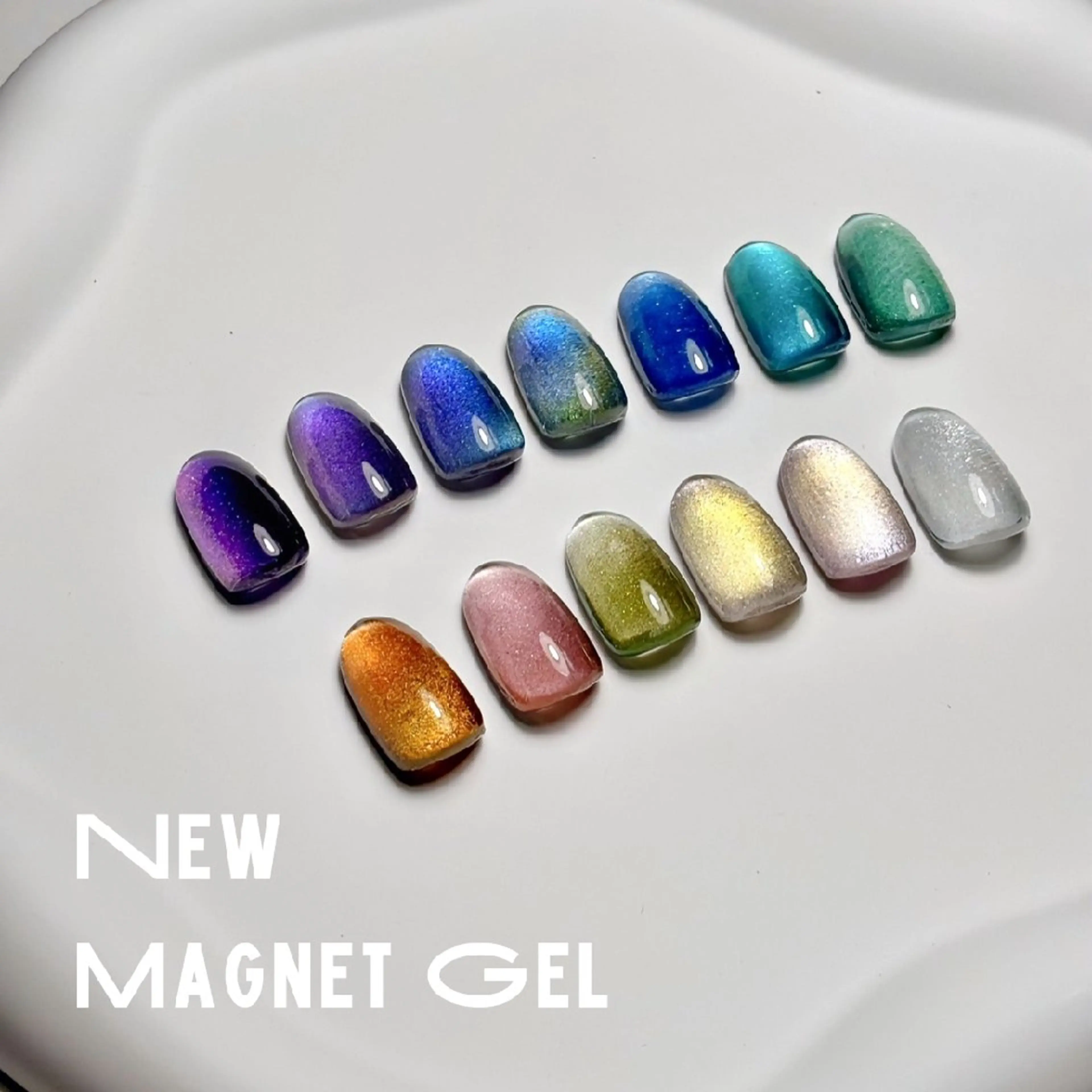 ネイル ジェルネイル マグネットネイル 白馬ネイルサロン （しーさん）のネイルデザイン