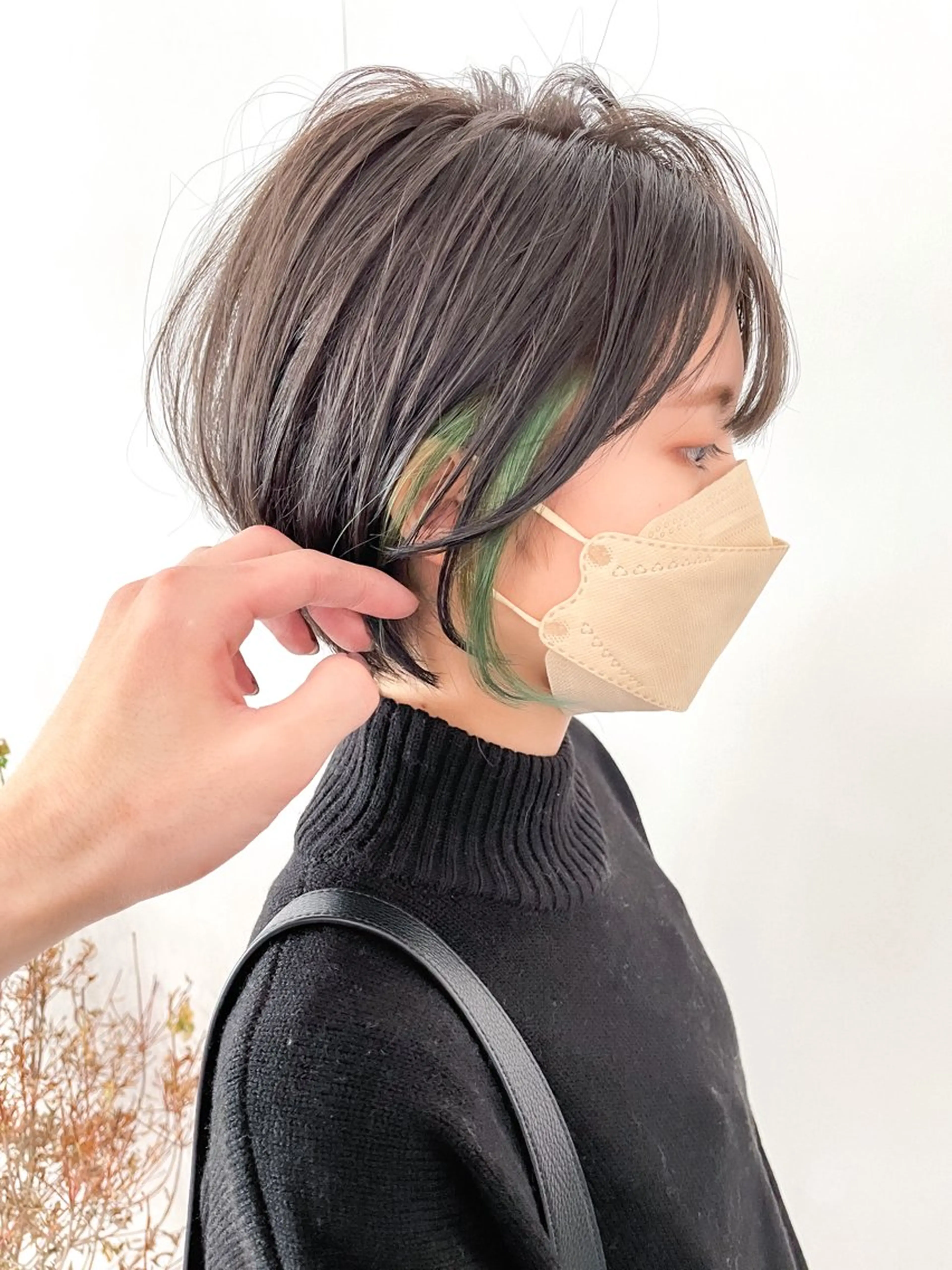 ショート カラー 梅田  illfrere 所属・イルフレール ryuのヘアスタイル