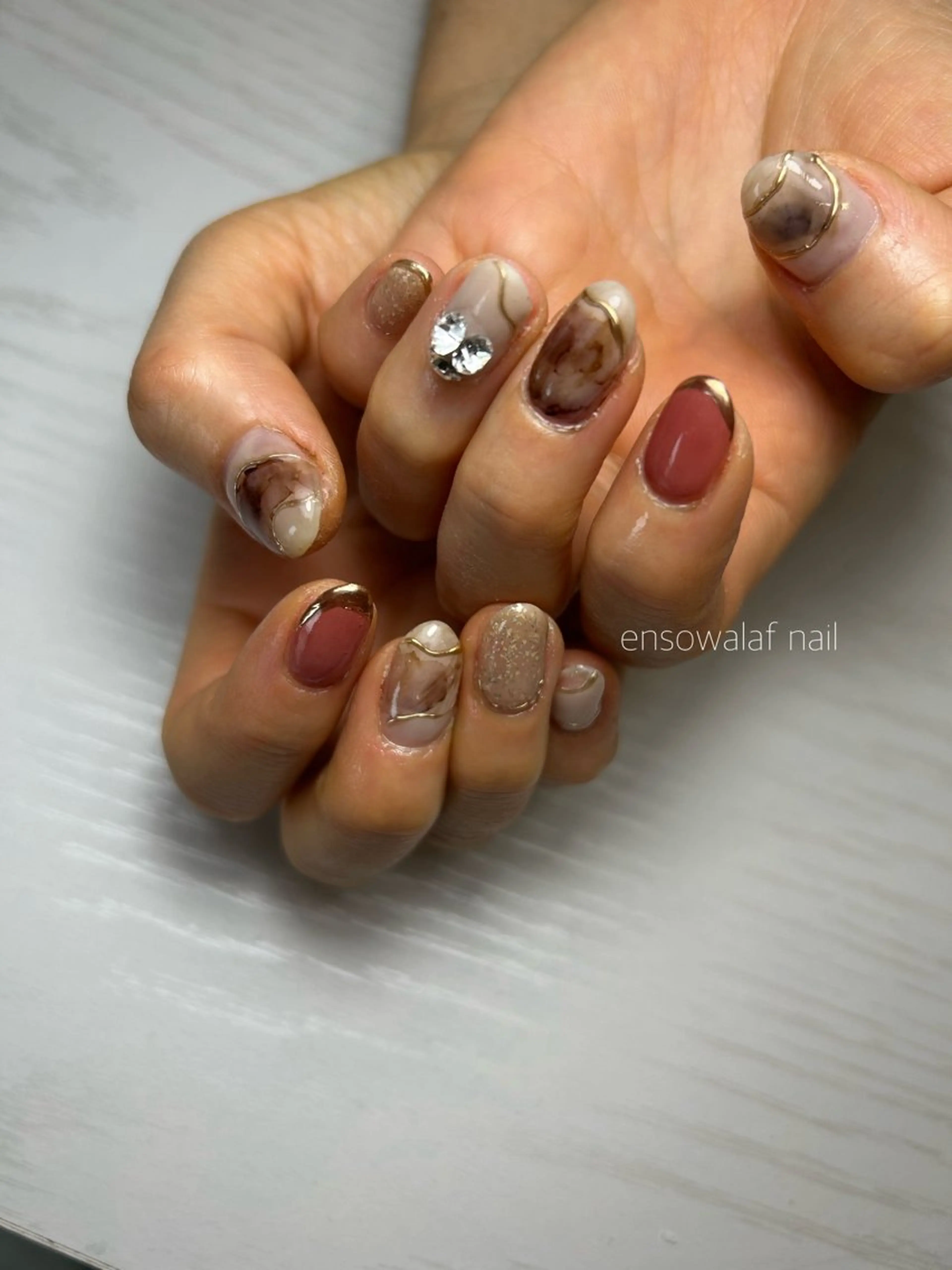 ネイル ensowa✱laf NAILのネイルデザイン