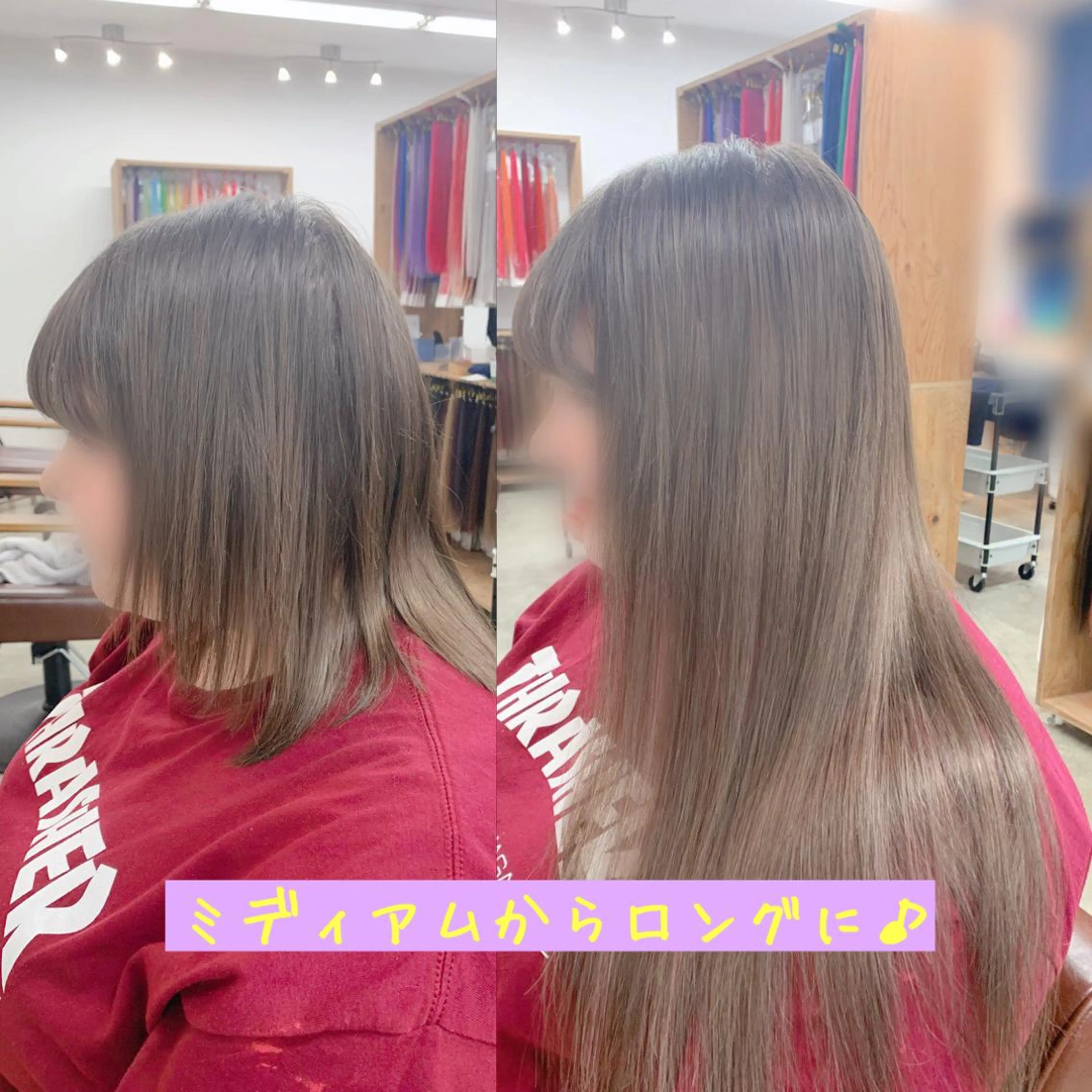 ロング エクステ・マツエク専門店シュシュ四日市店所属・アイラッシュ ヘアーエクステ専門店のマツエク・マツパデザイン