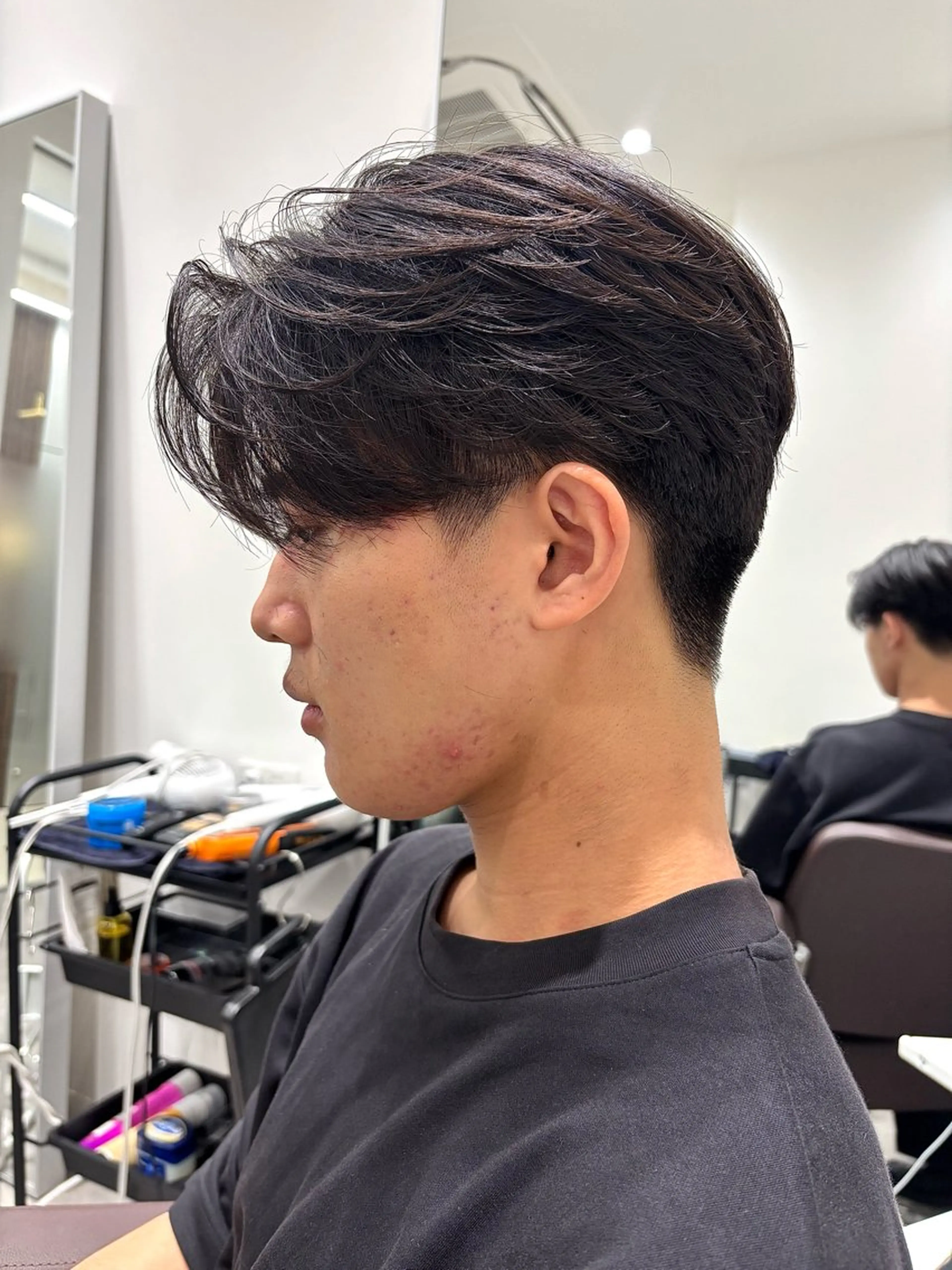 パーマ メンズ kalm所属・横浜/センターパート /takumiのヘアスタイル