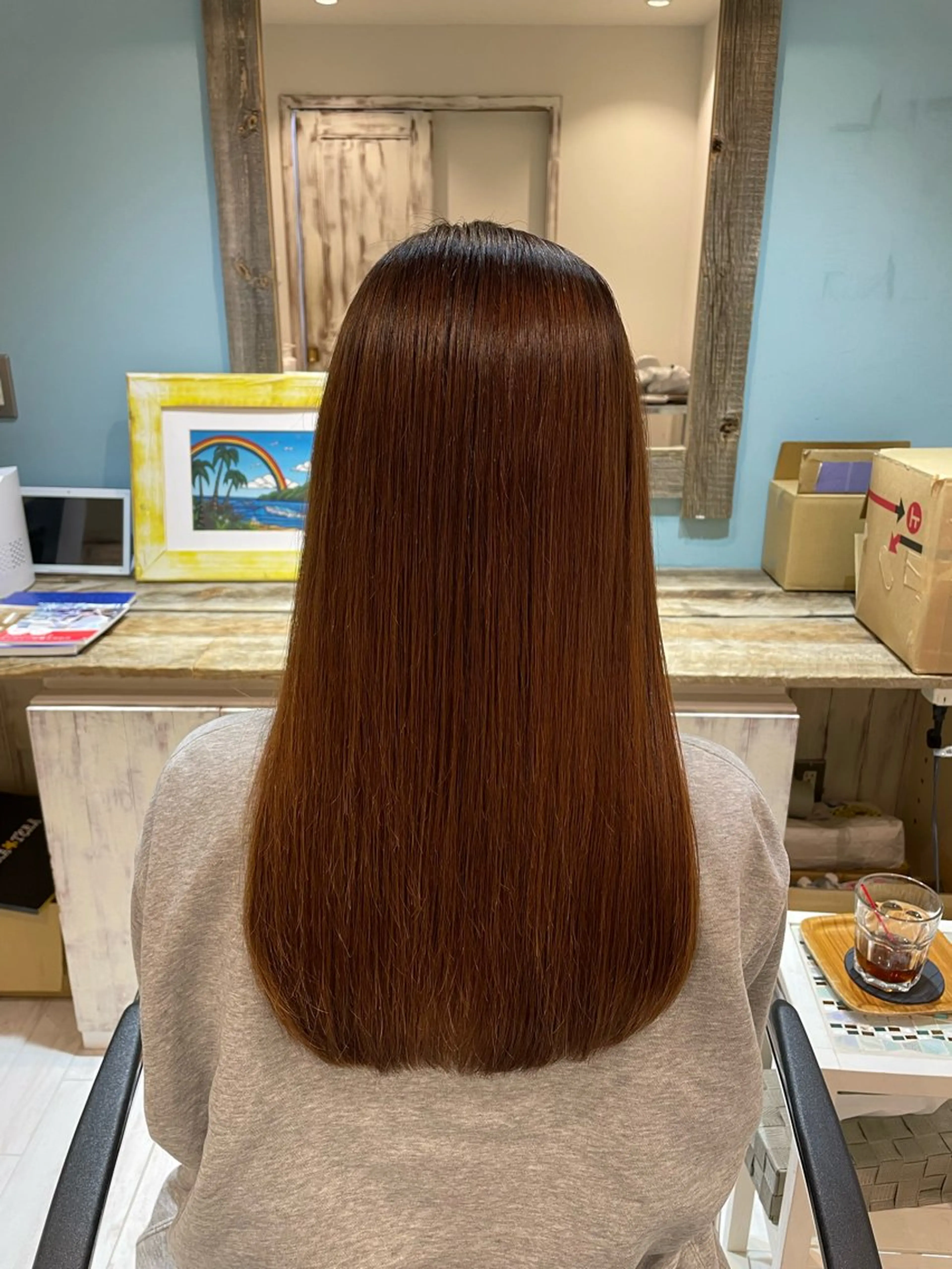 ロング カラー 髪質改善 liko by maris所属・髪質改善／ブリーチ 宮武　湧斗のヘアスタイル