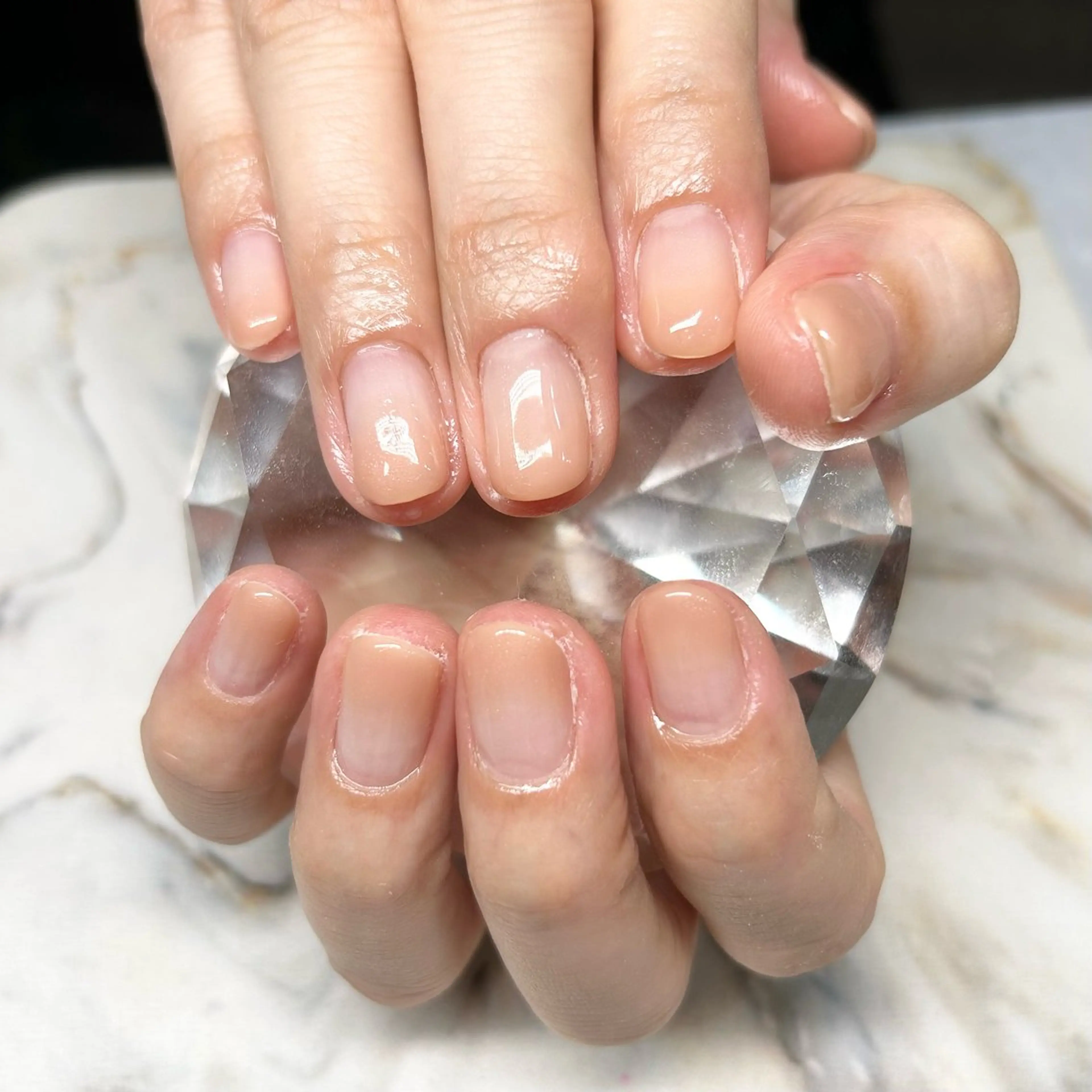 ネイル ジェルネイル グラデーション オフィスネイル シンプルネイル Nail Stellaのネイルデザイン