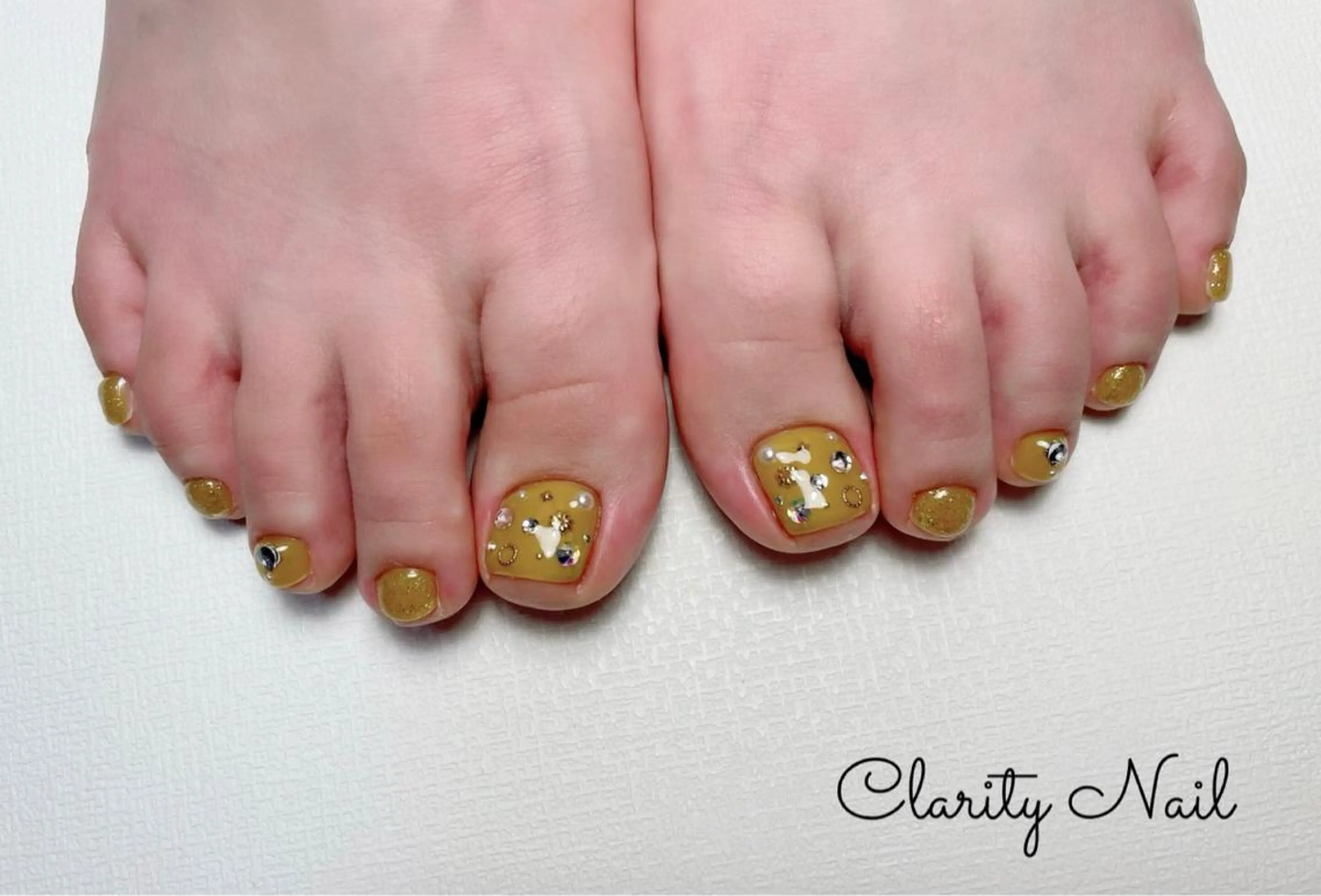 ネイル フットネイル Clarity Nailのネイルデザイン