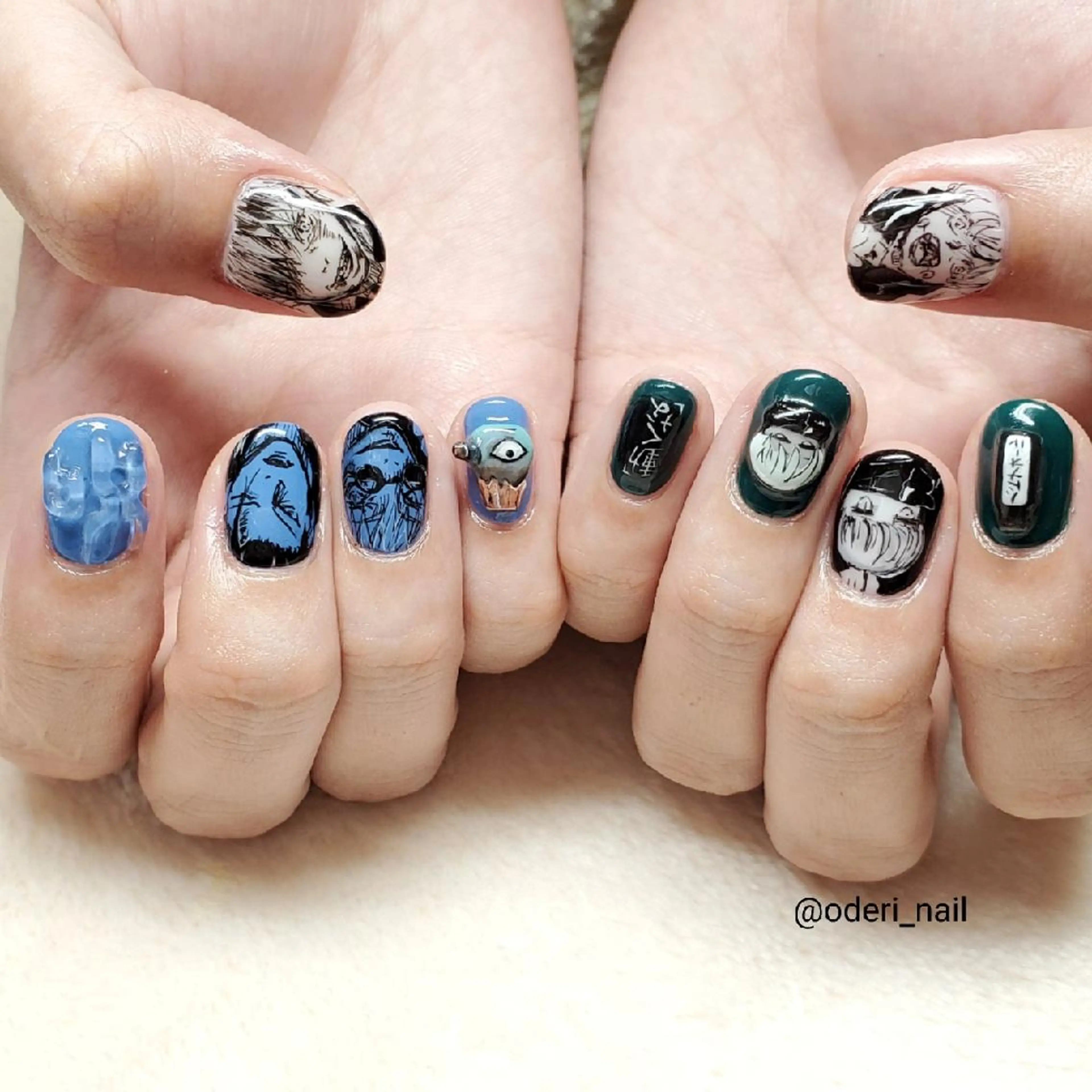 ネイル アートネイル フットネイル ジェルネイル 春ネイル おで@ oderi_nailのネイルデザイン