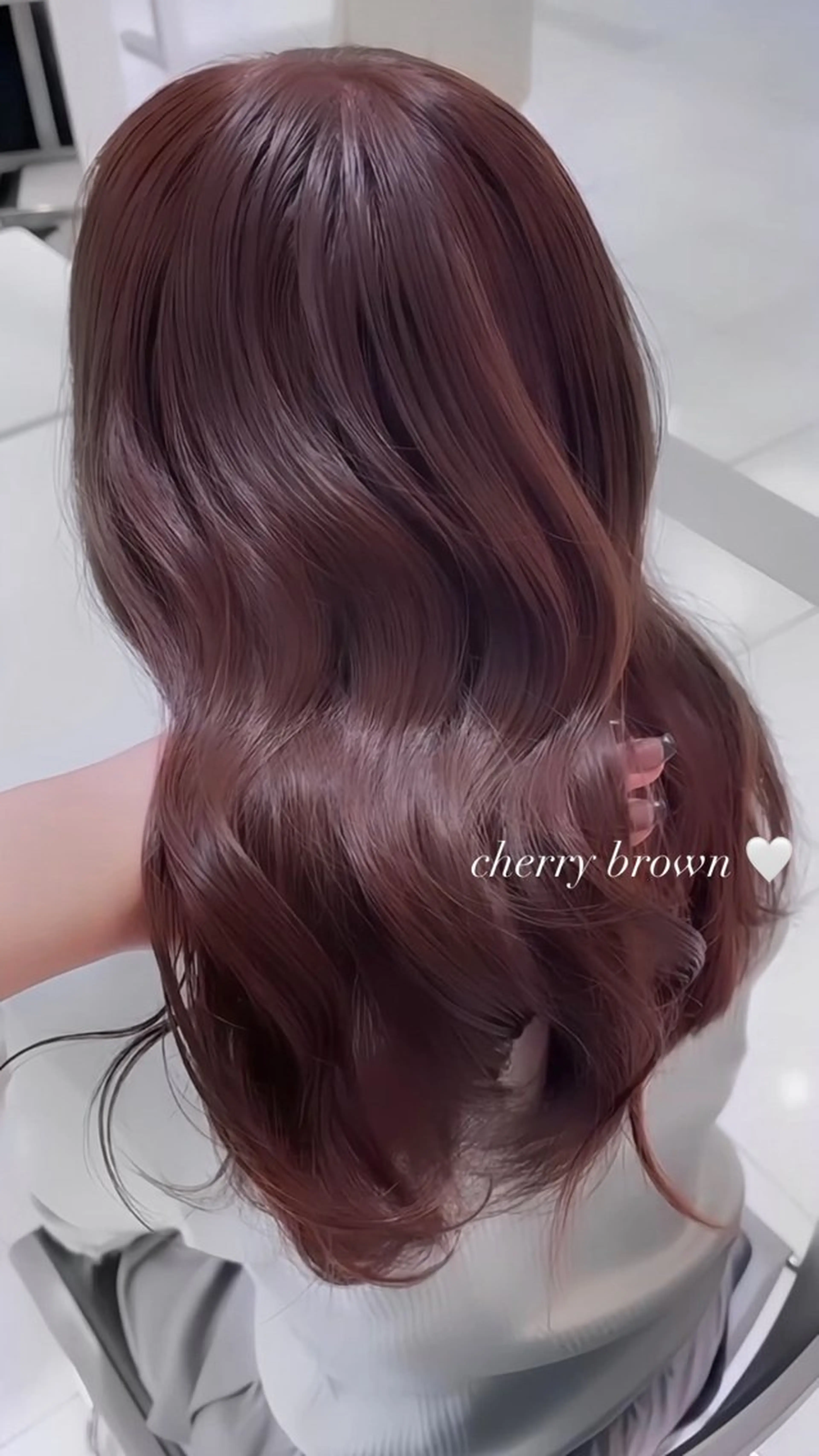 ロング カラー メンズセンターパート 🇰🇷wakanaのヘアスタイル