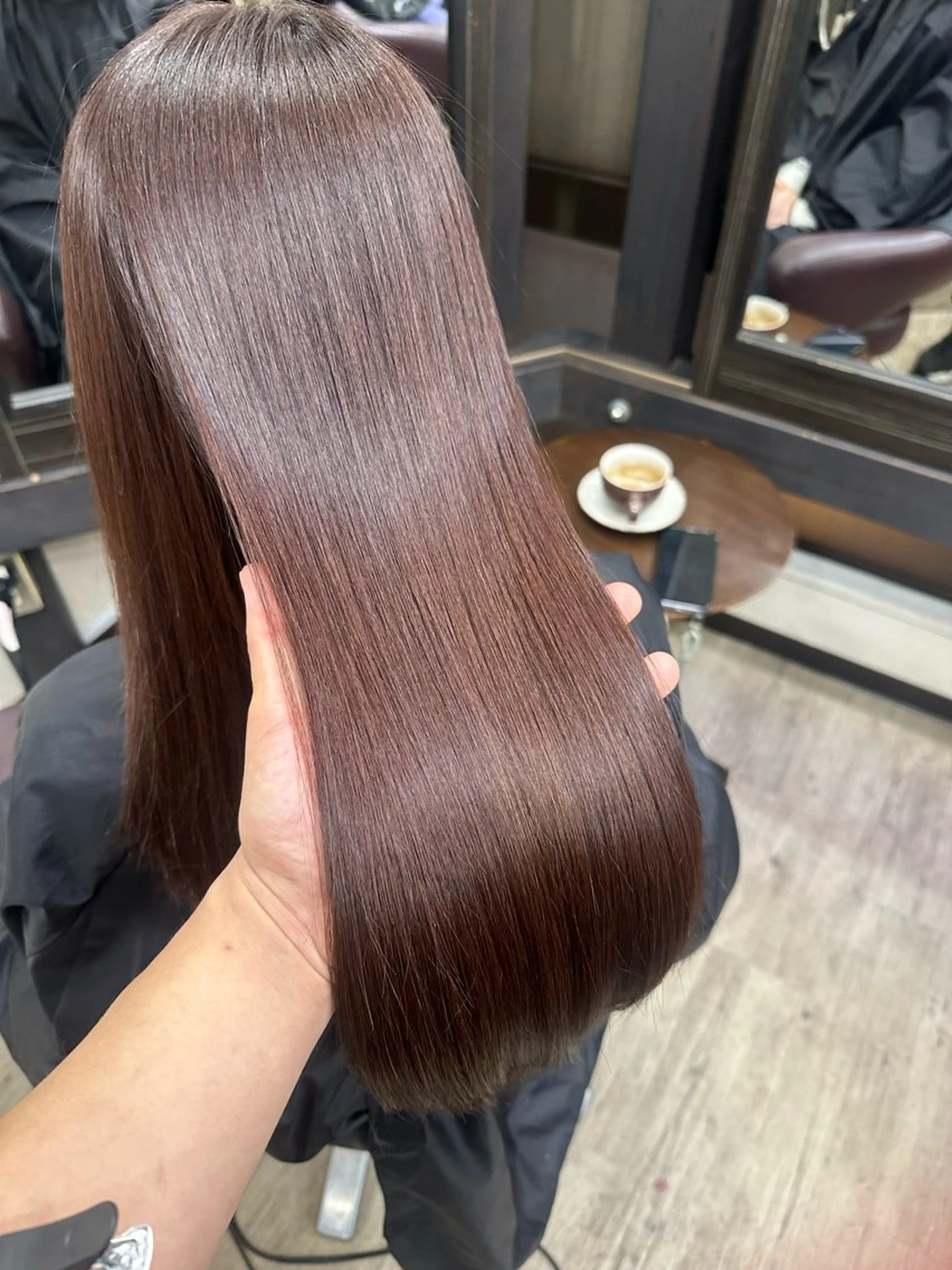 ロング 髪質改善 縮毛矯正 トリートメント 縮毛矯正 トリートメント RIO大阪心斎橋店所属・酒徳 ヒロヤのヘアスタイル