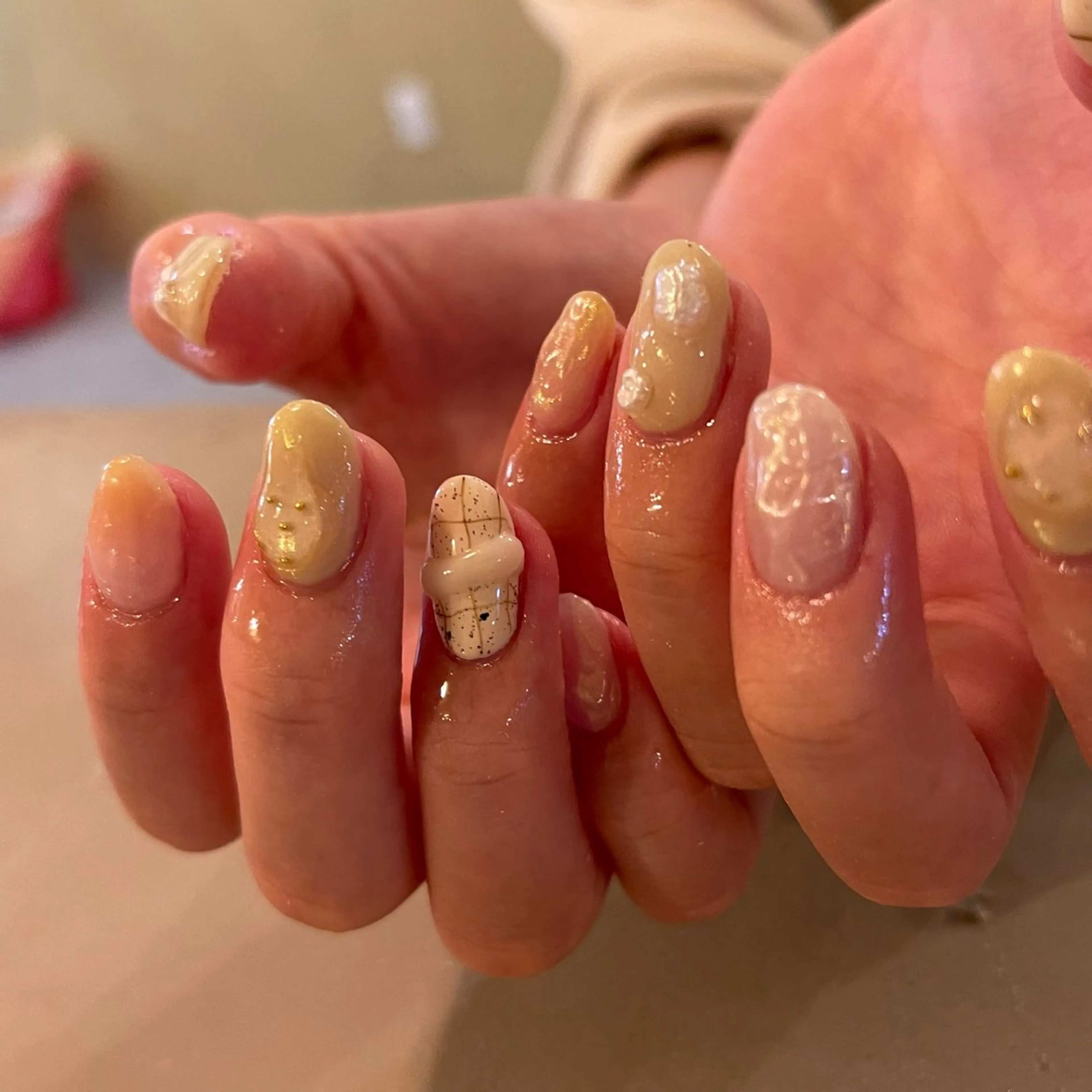 ネイル ハンドネイル らんまnail &Pearlセルフホワイトニング所属・Ranma beautyのネイルデザイン