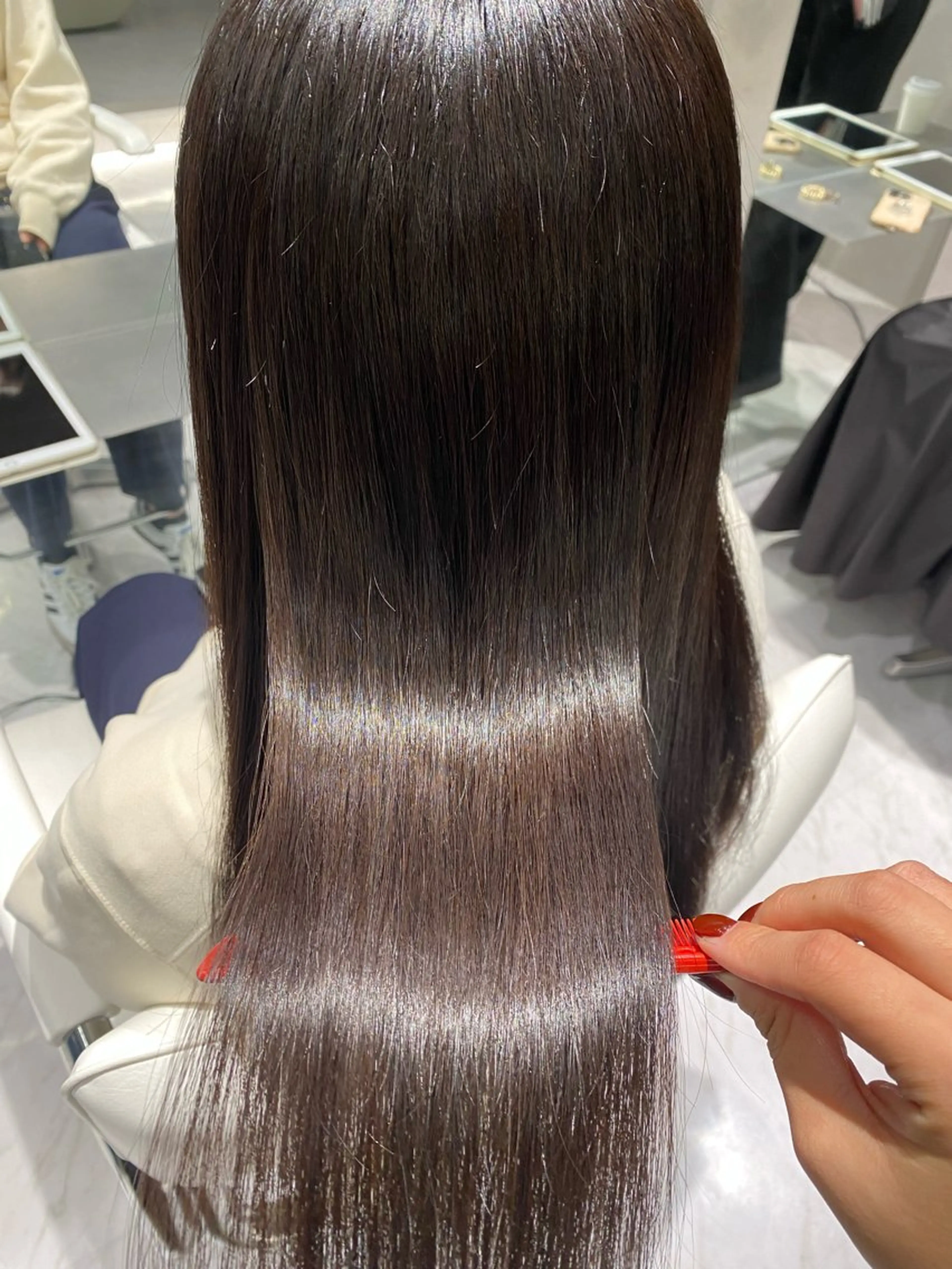 ミディアム カラー ヘアカラー 美髪×髪質改善 🖤Yukineのヘアスタイル