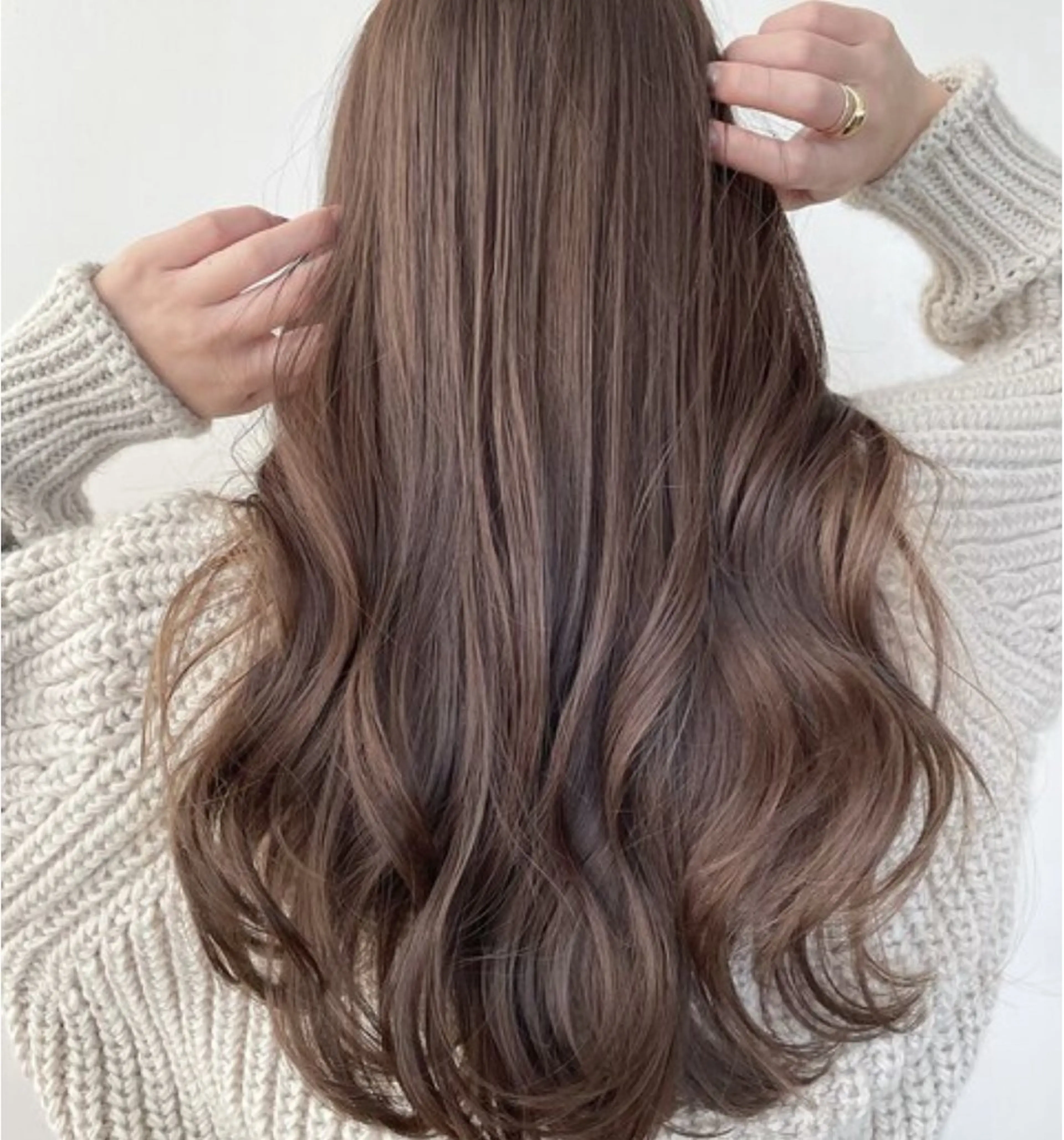 ロング 似合わせカット‪// 鶴我万唯華のヘアスタイル