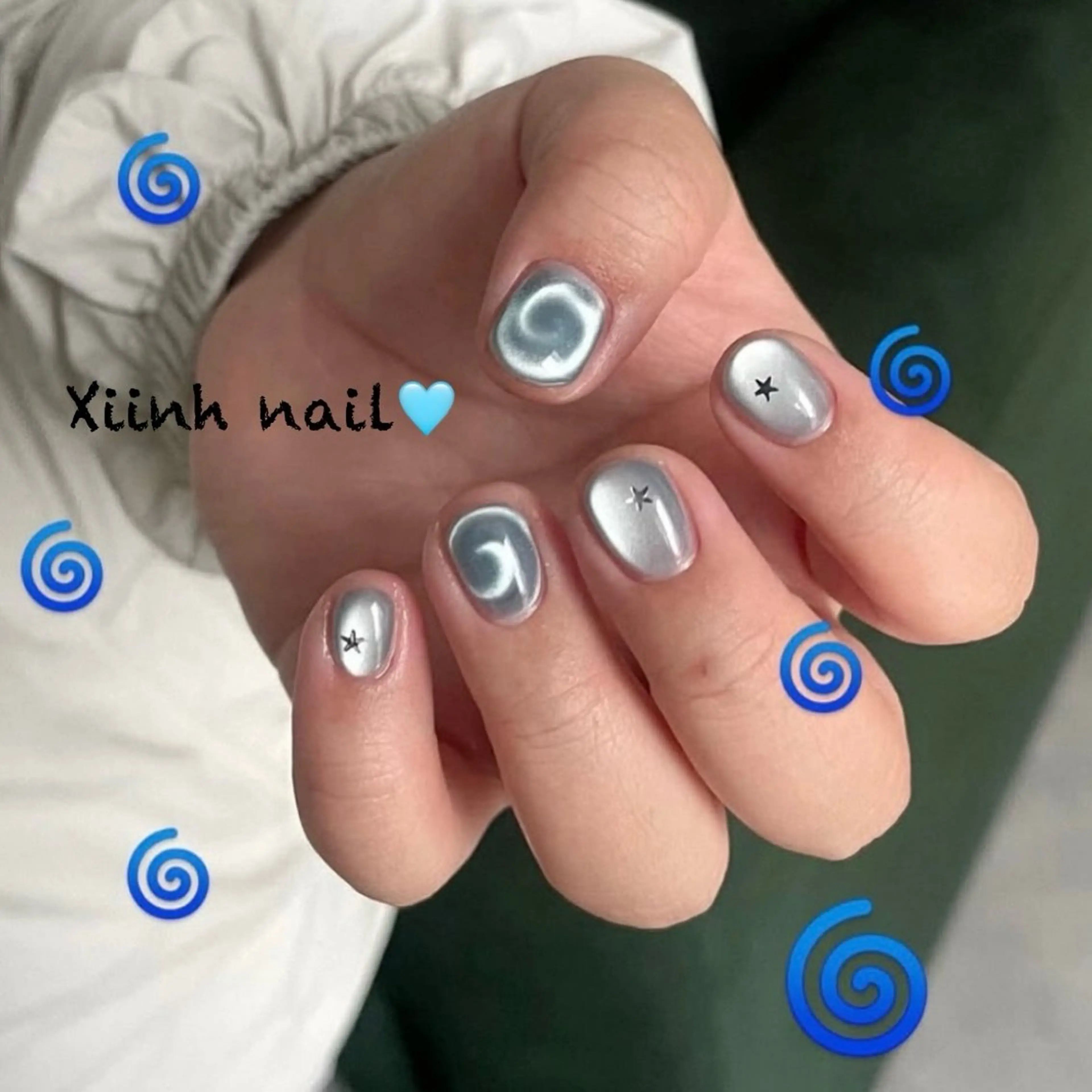 ネイル チークネイル 桜ネイル フットネイル ジェルネイル ハロウィン ハンドネイル XIINH NAIL SALONのネイルデザイン