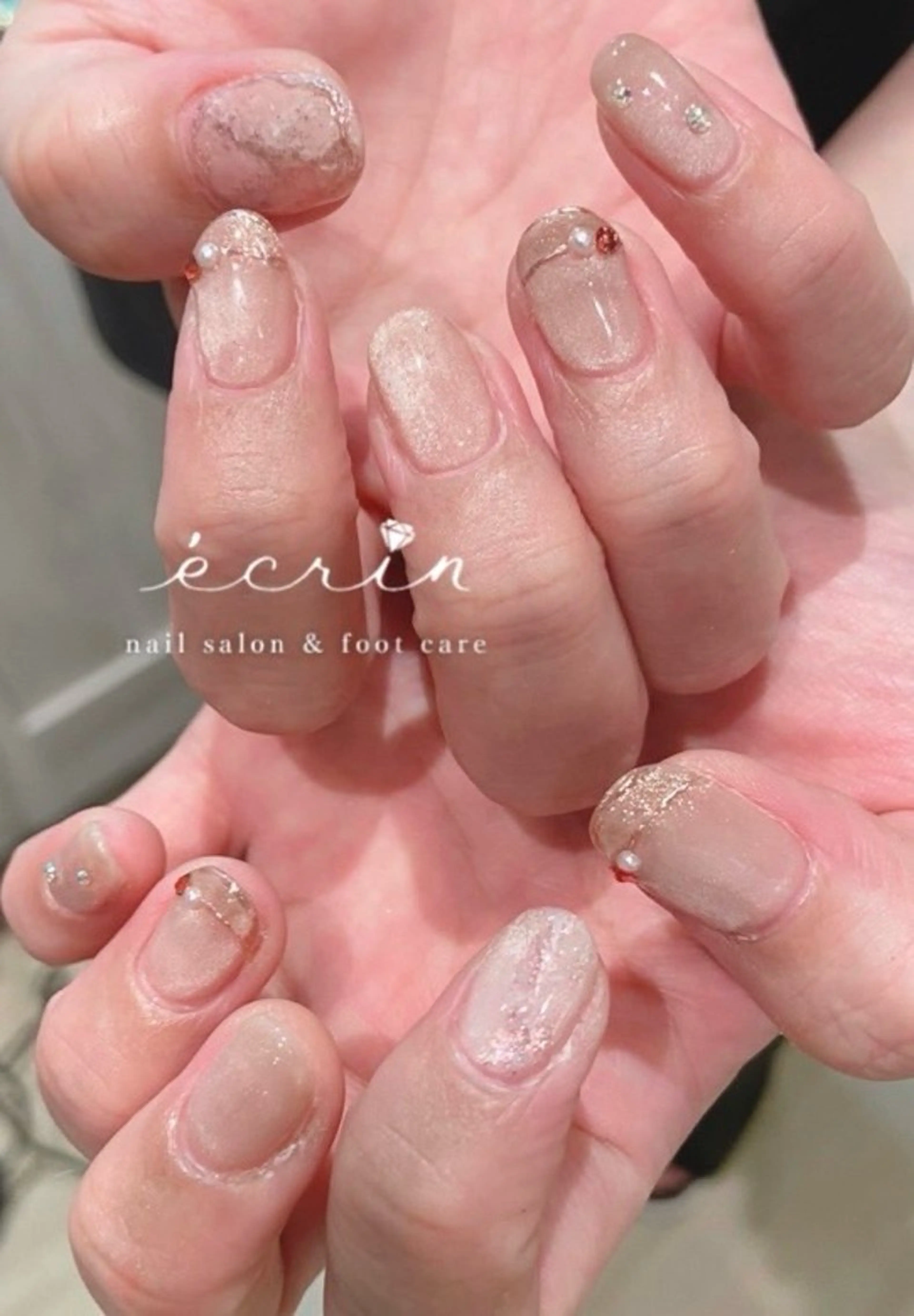 ネイル ecrin エクラン Haruka🌼のネイルデザイン