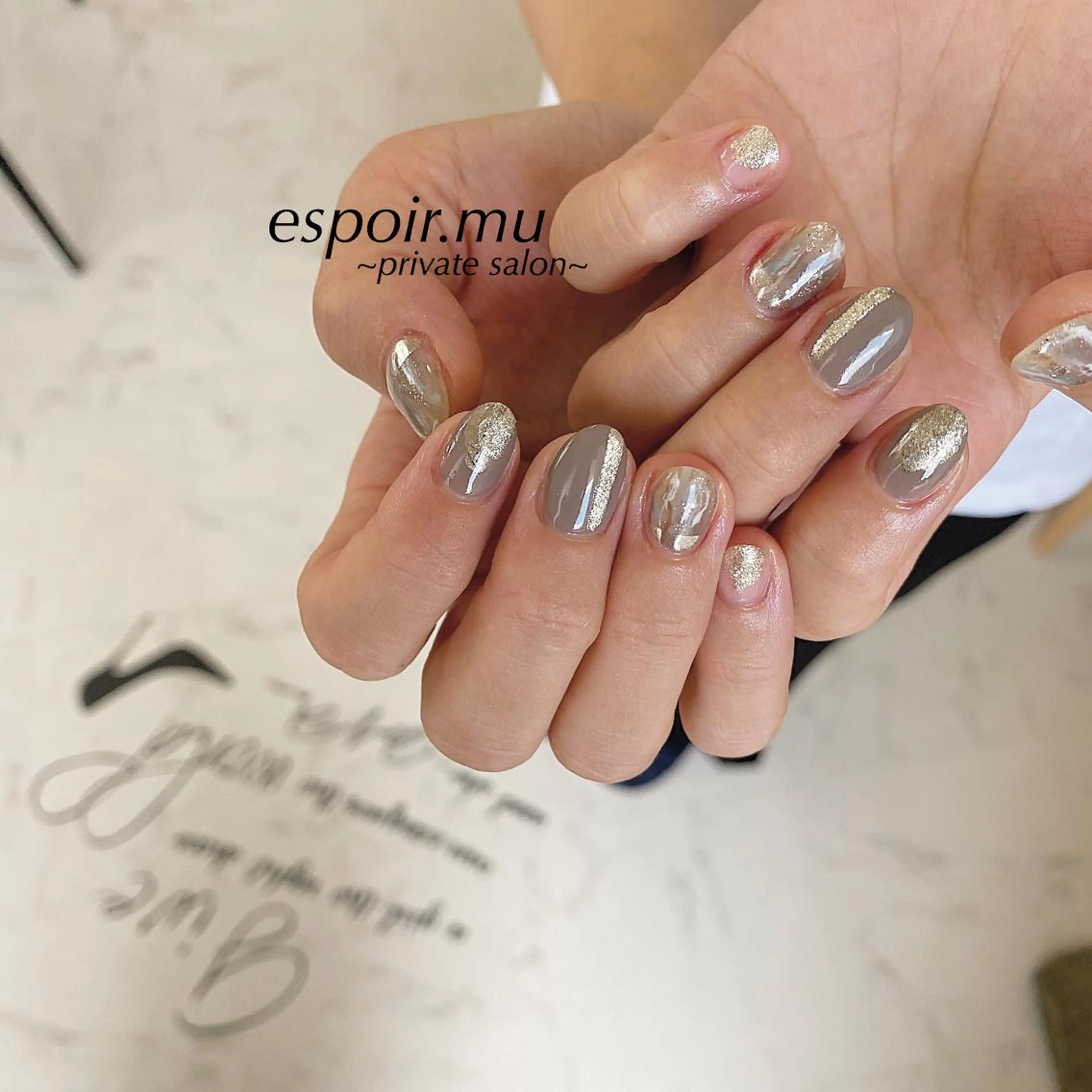 ショート ネイル espoir. muのネイルデザイン