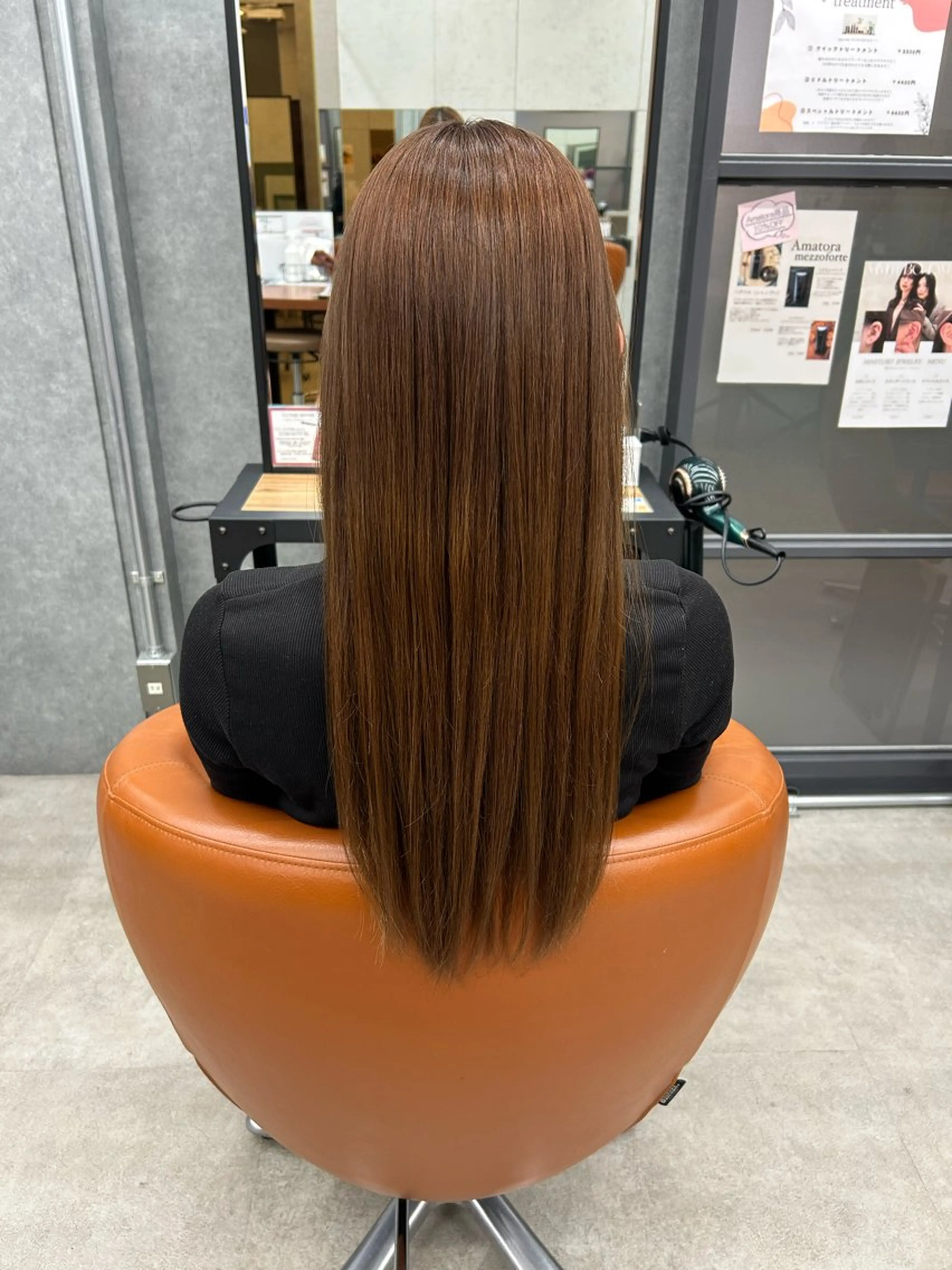 ロング ツヤカラー🧸💫 のりかのヘアスタイル