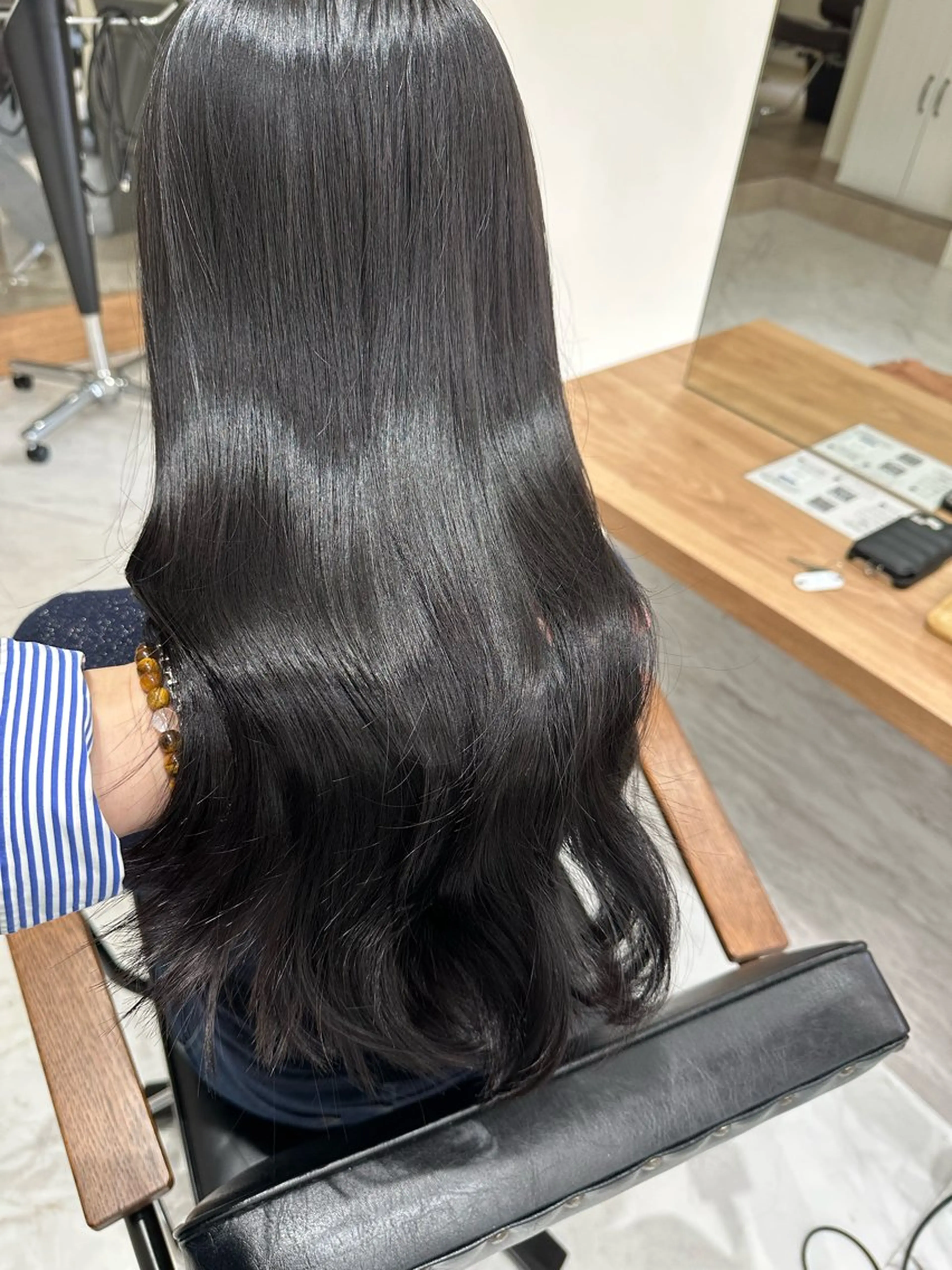 ロング カラー トリートメント カット トリートメント モリシュンスケ /レイヤー/髪質改善のヘアスタイル