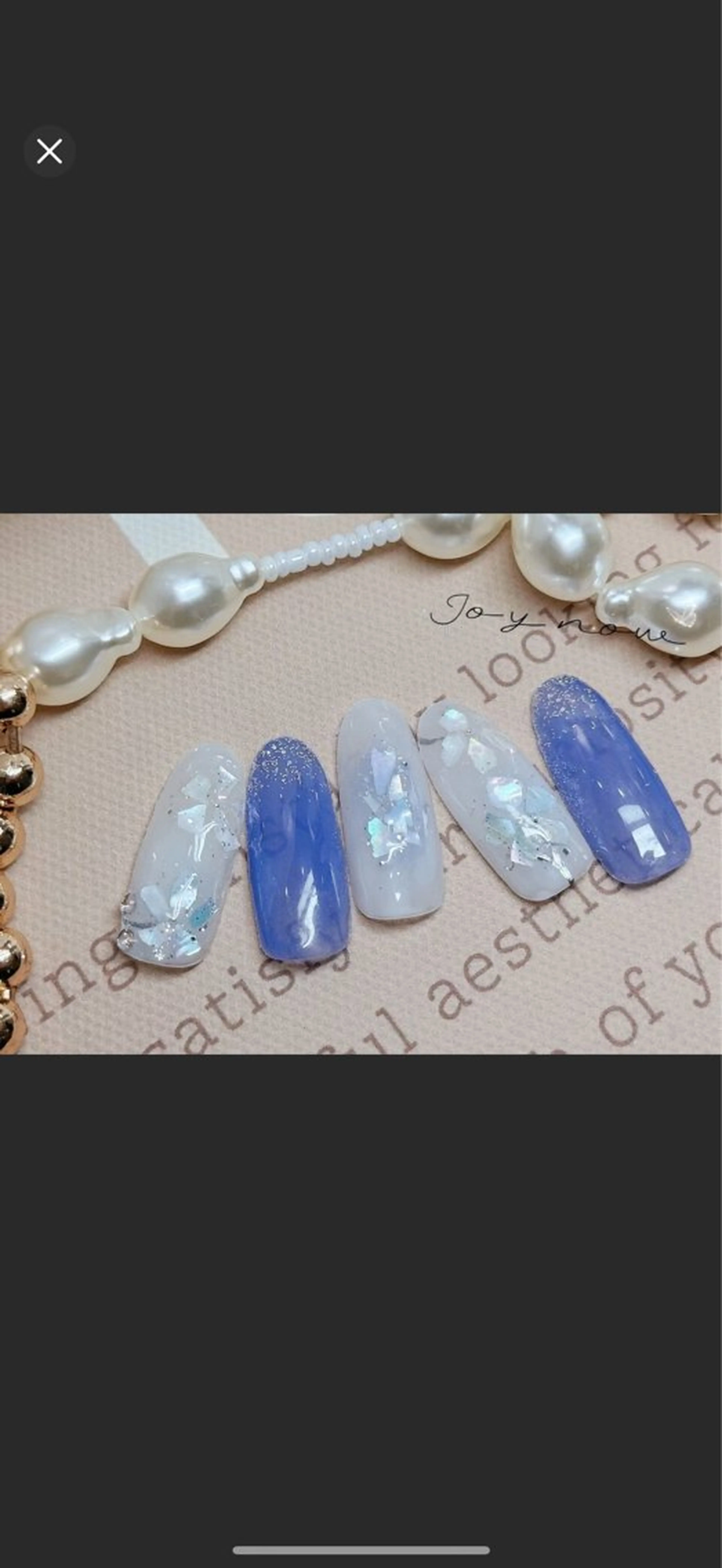 ネイル ハンドネイル joynow うみのネイルデザイン