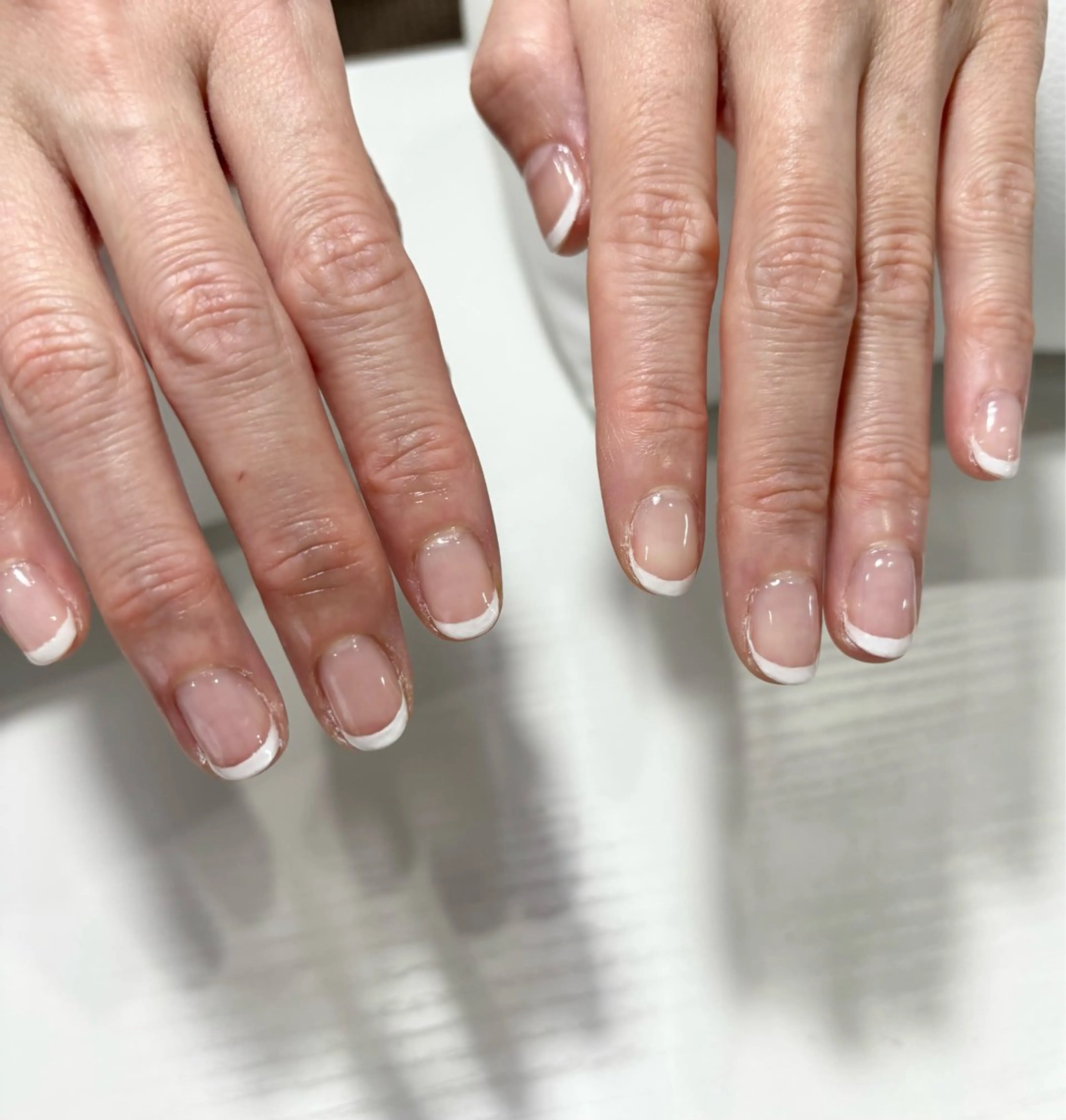 オフあり🖤フレンチネイル🖤(注意事項を必ずお読みください⚠️)の写真