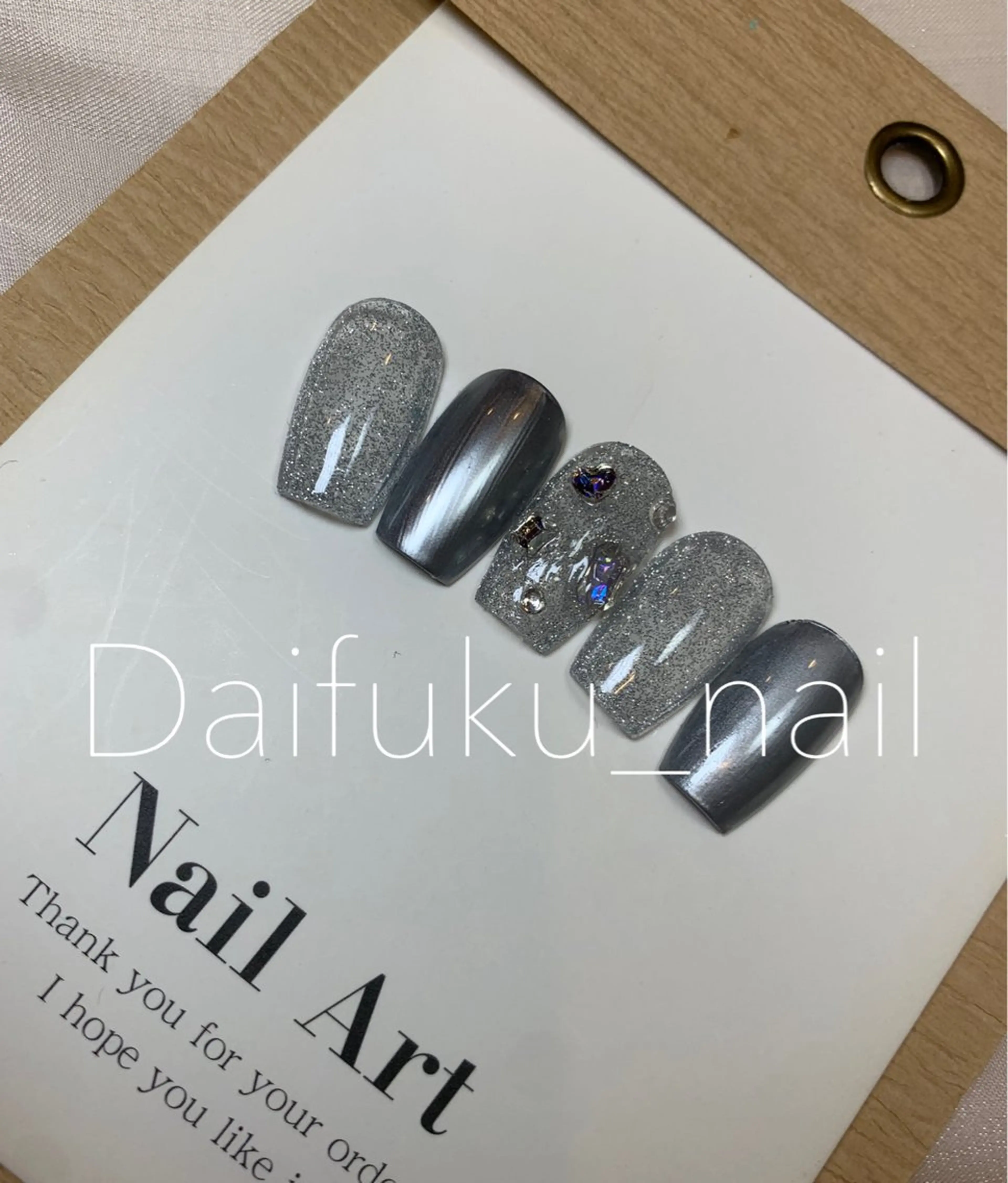 ミディアム ハンドネイル Daifuku_nails所属・Daifuku nailsのネイルデザイン