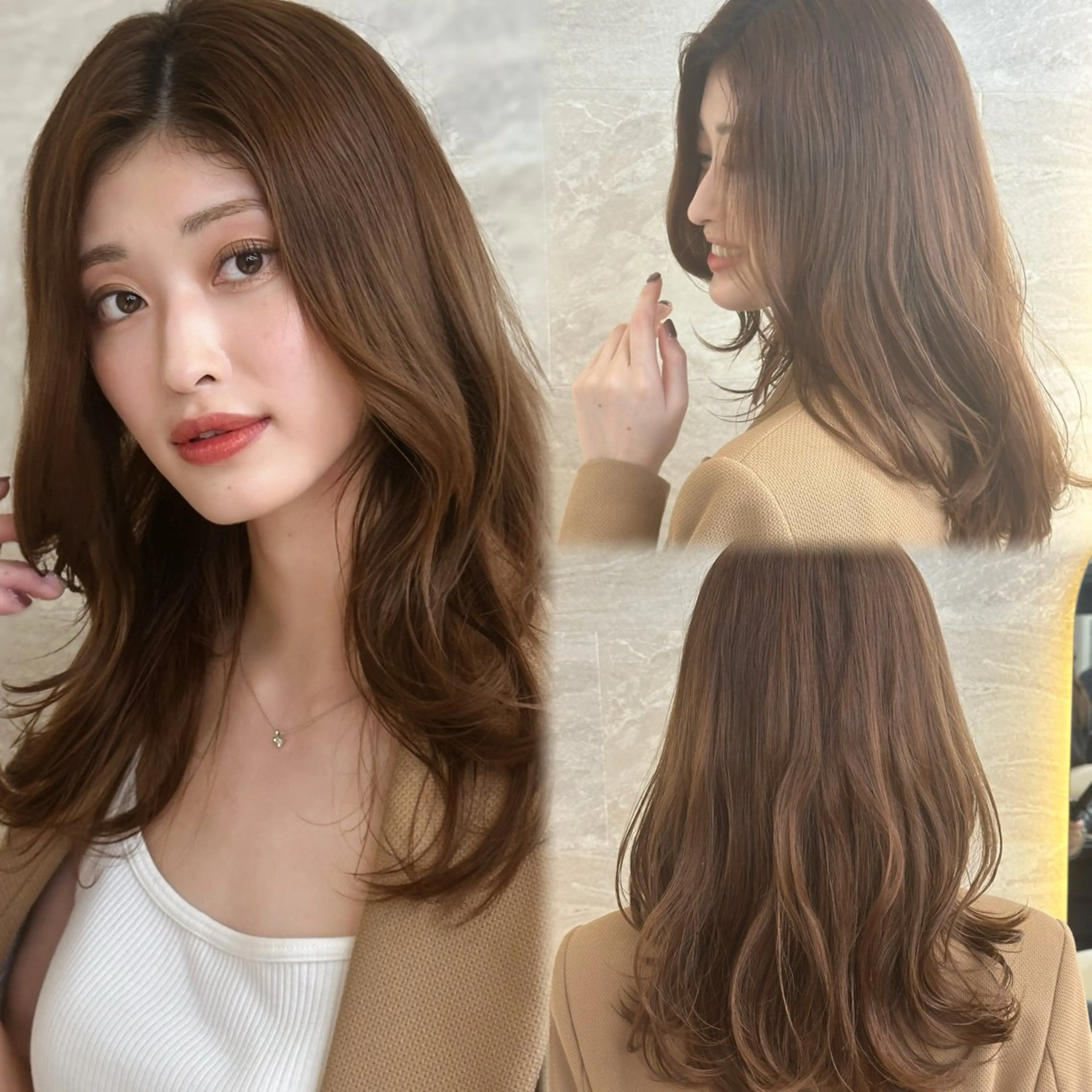 カラー 韓国ヘア/前髪/ 髪質改善/おばかんのヘアスタイル