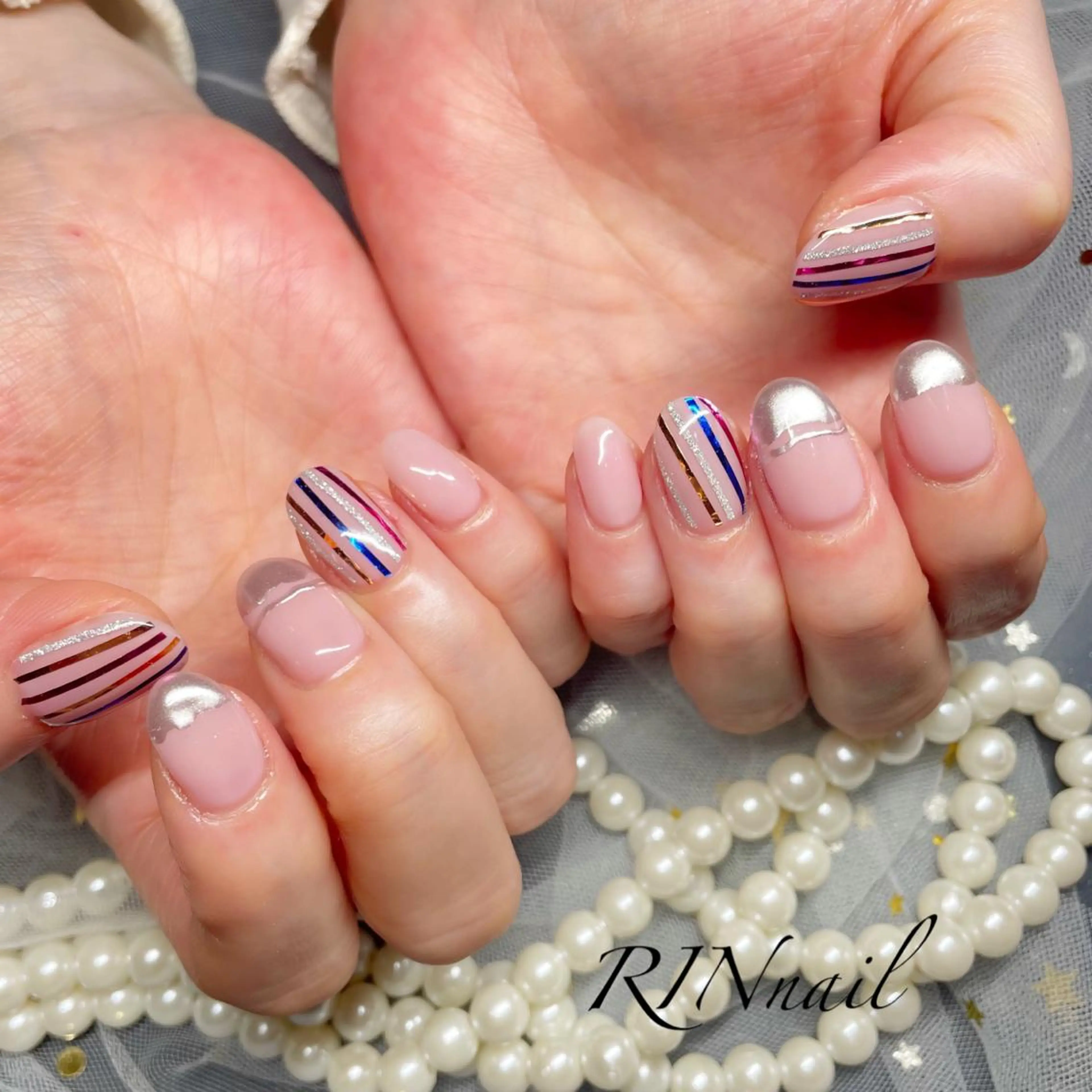 ネイル ハンドネイル ハンドケア RIN HOMEnailのネイルデザイン