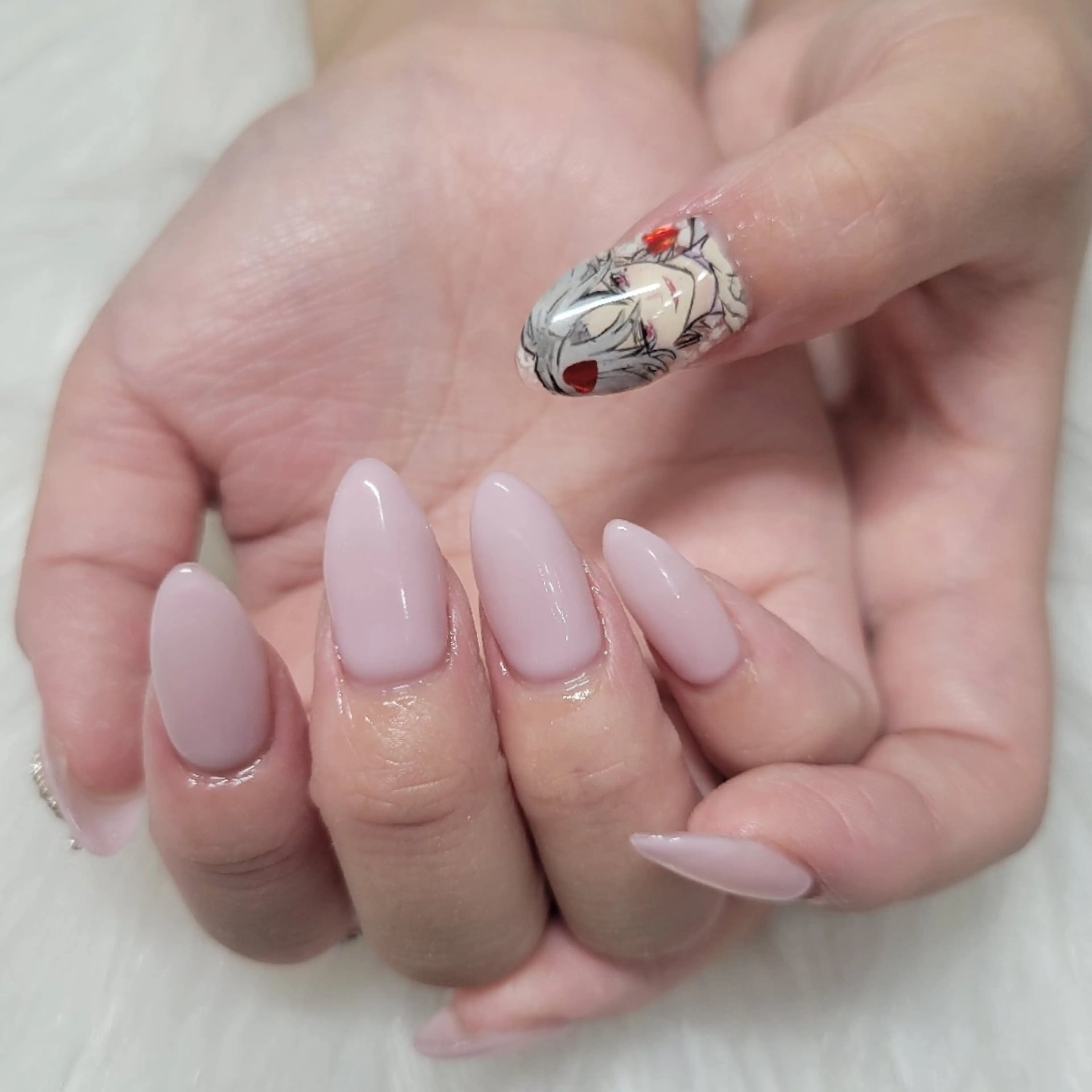 ネイル ワンカラーネイル Natsumi 🦊  Nailのネイルデザイン