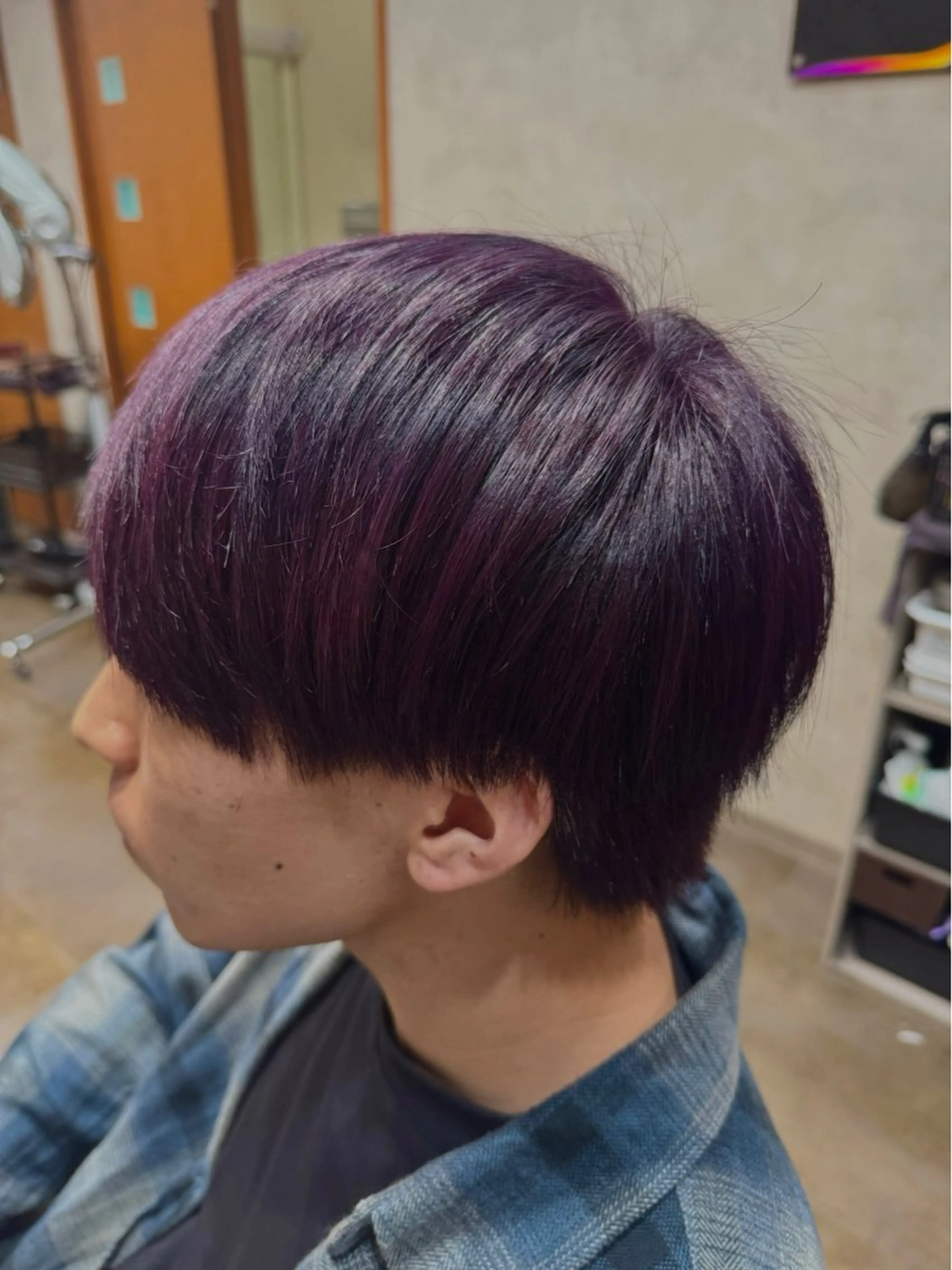 カラー メンズ 毛流れ/シャドウ 🇰🇷AYATOのヘアスタイル