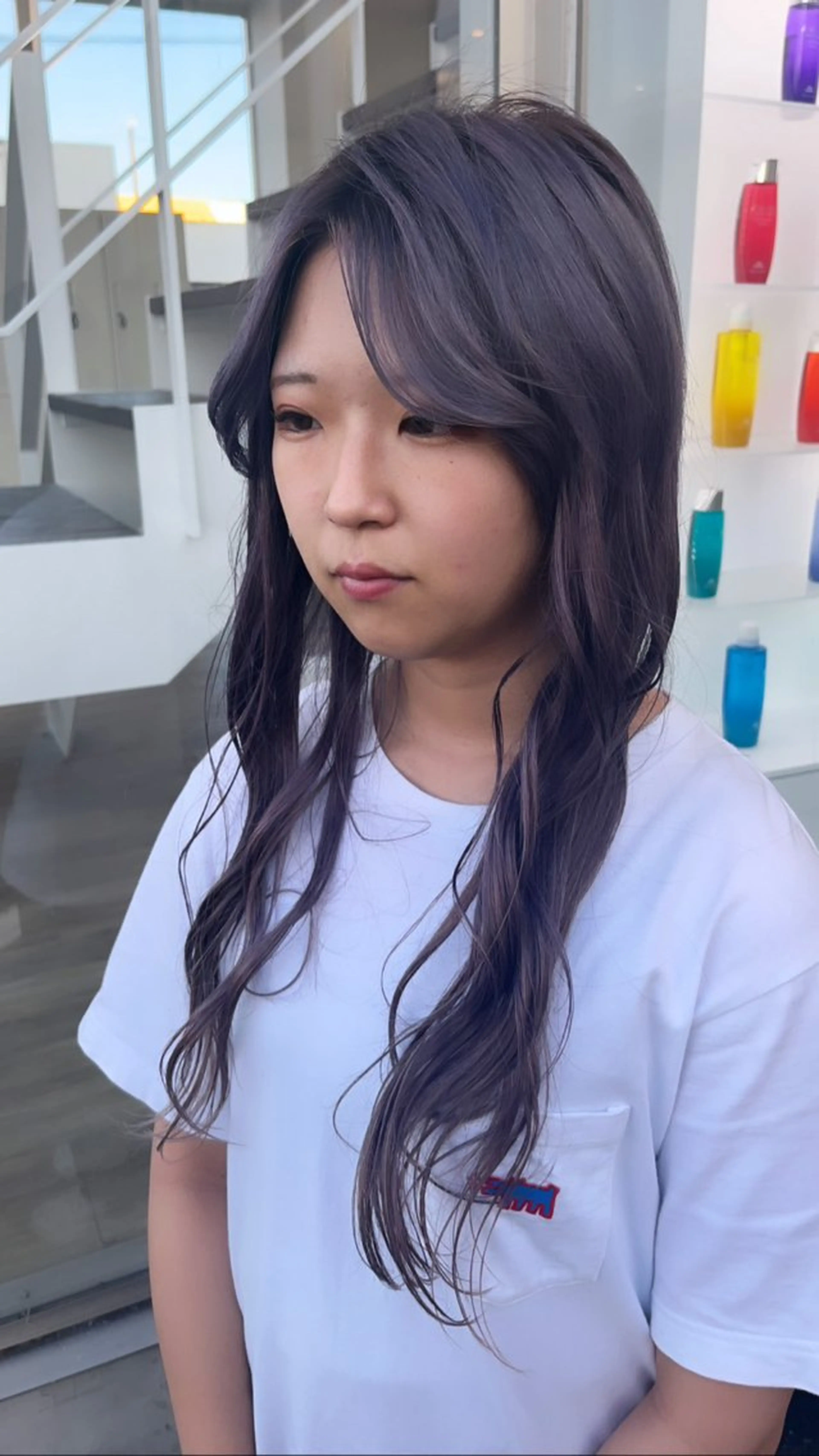 カラー BEEST所属・ate 【暖色/ハイトーン】のヘアスタイル