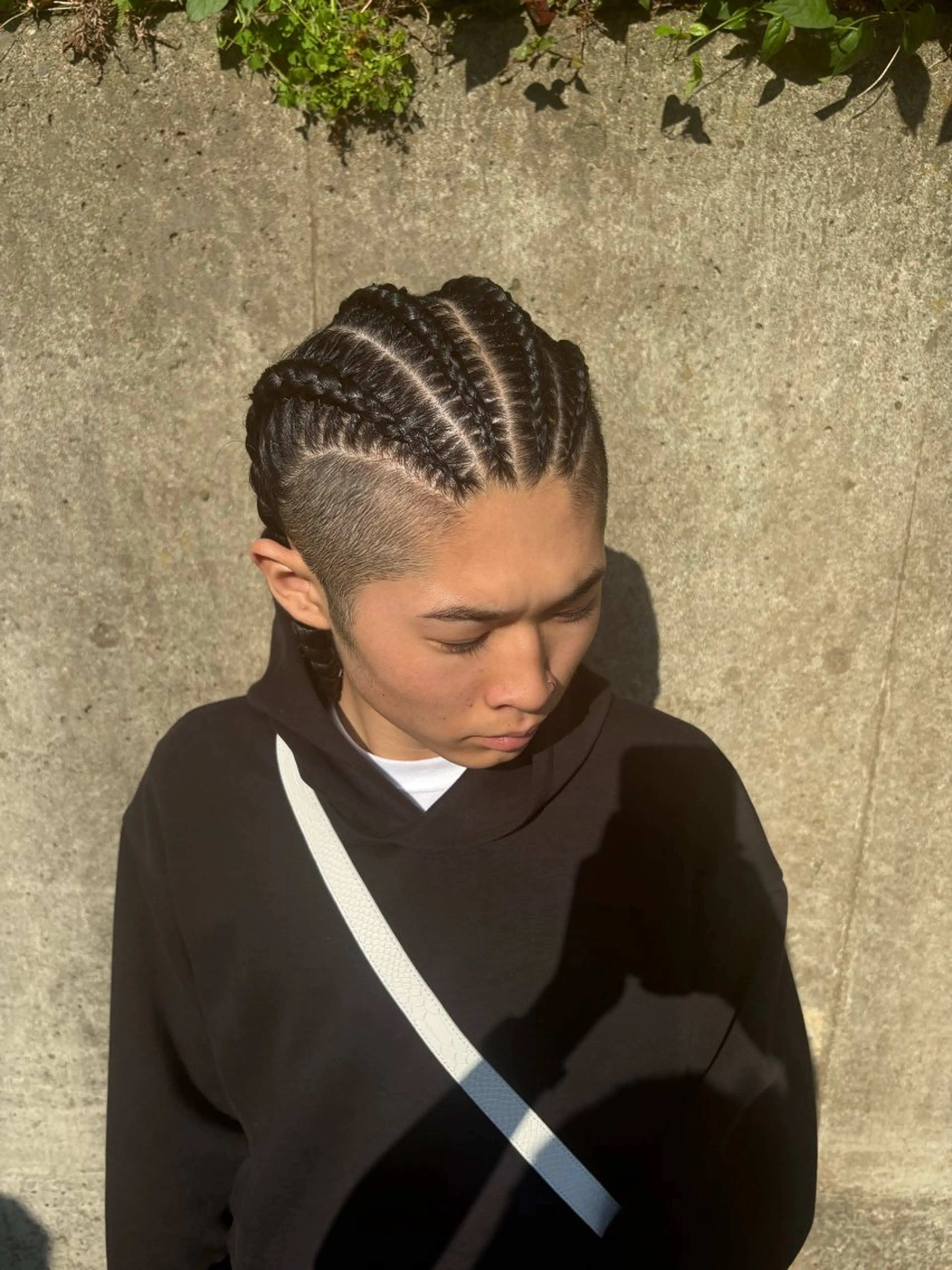 メンズ コーンロウ/ ブレイズ　大田竜也のヘアスタイル