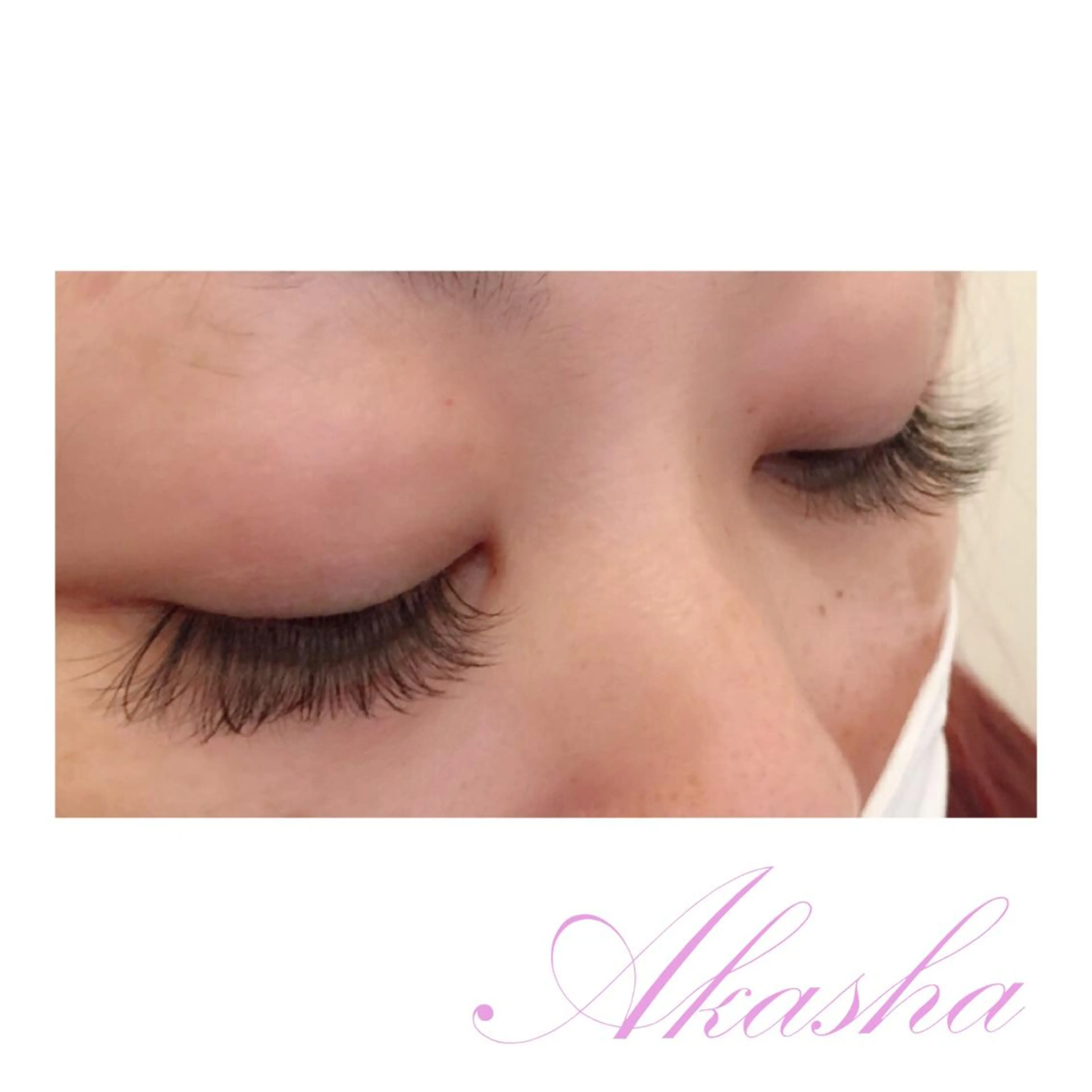 マツエク・マツパ 束感まつ毛 セクシー akasha所属・渡部 ゆみのエステ・リラクイメージ