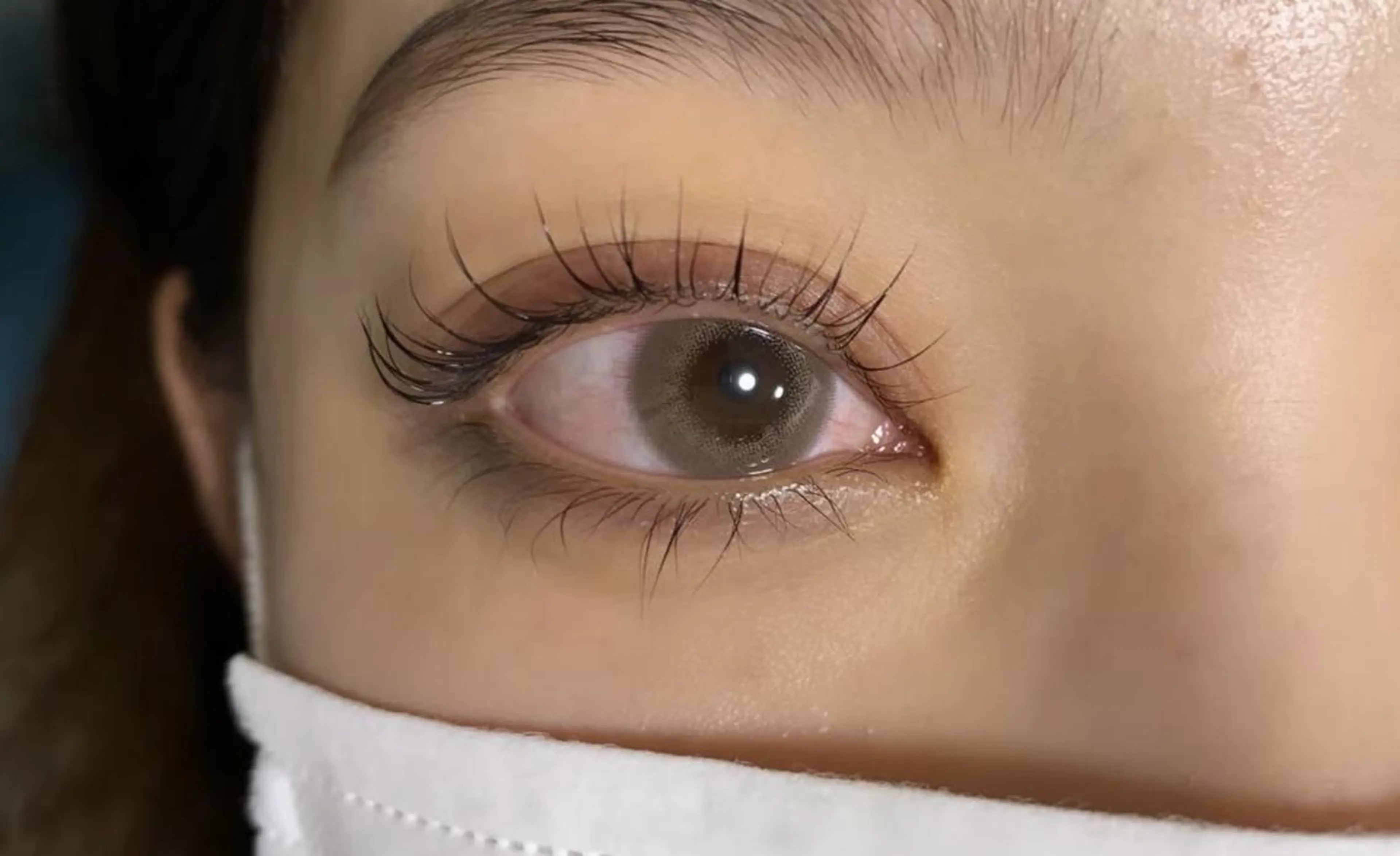 マツエク・マツパ 束感♪韓国風 推し活ヘアセットのマツエク・マツパデザイン