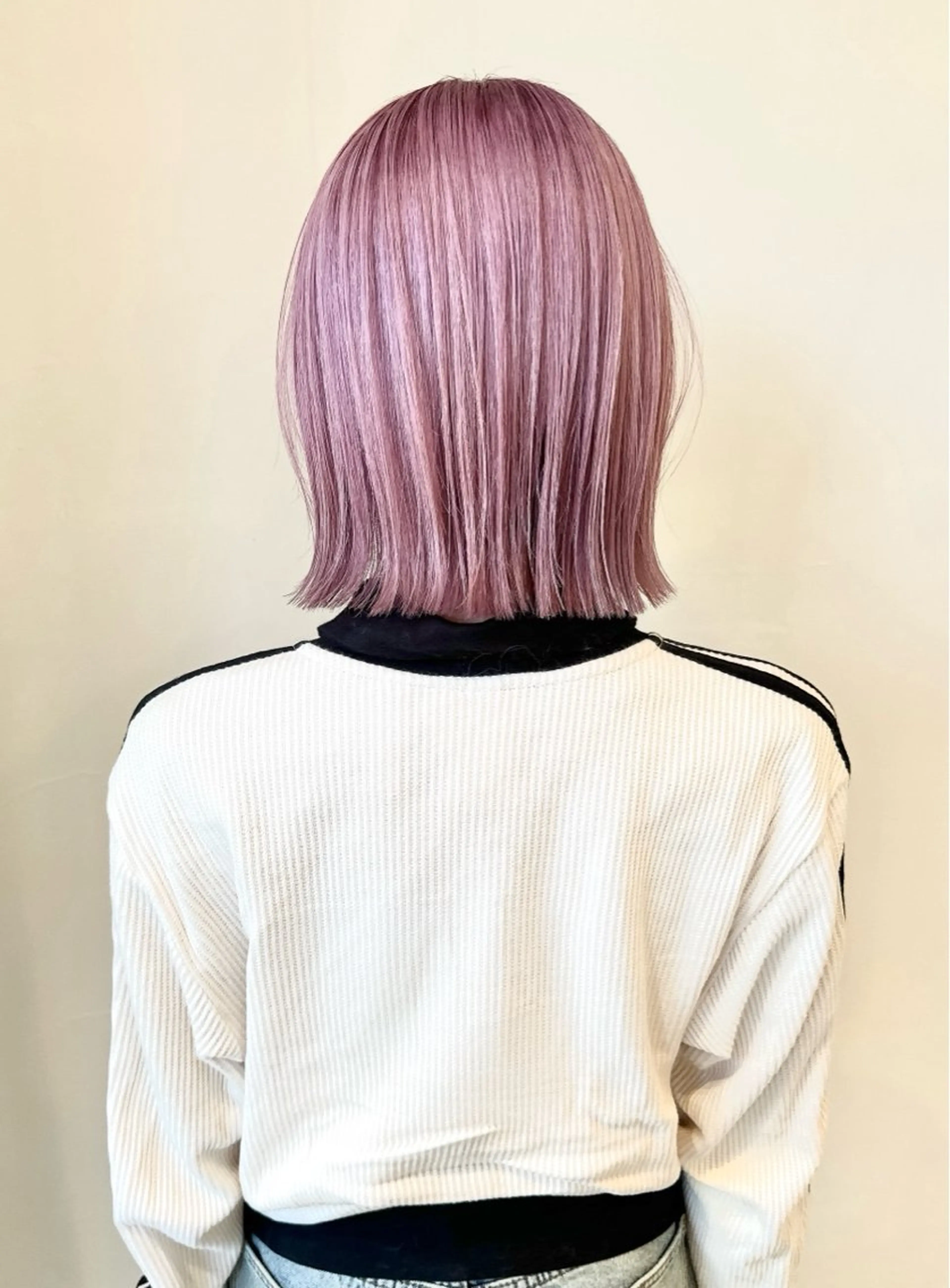 ミディアム カラー ill.所属・ill［イル］大須 ダブルカラー髪質改善のヘアスタイル