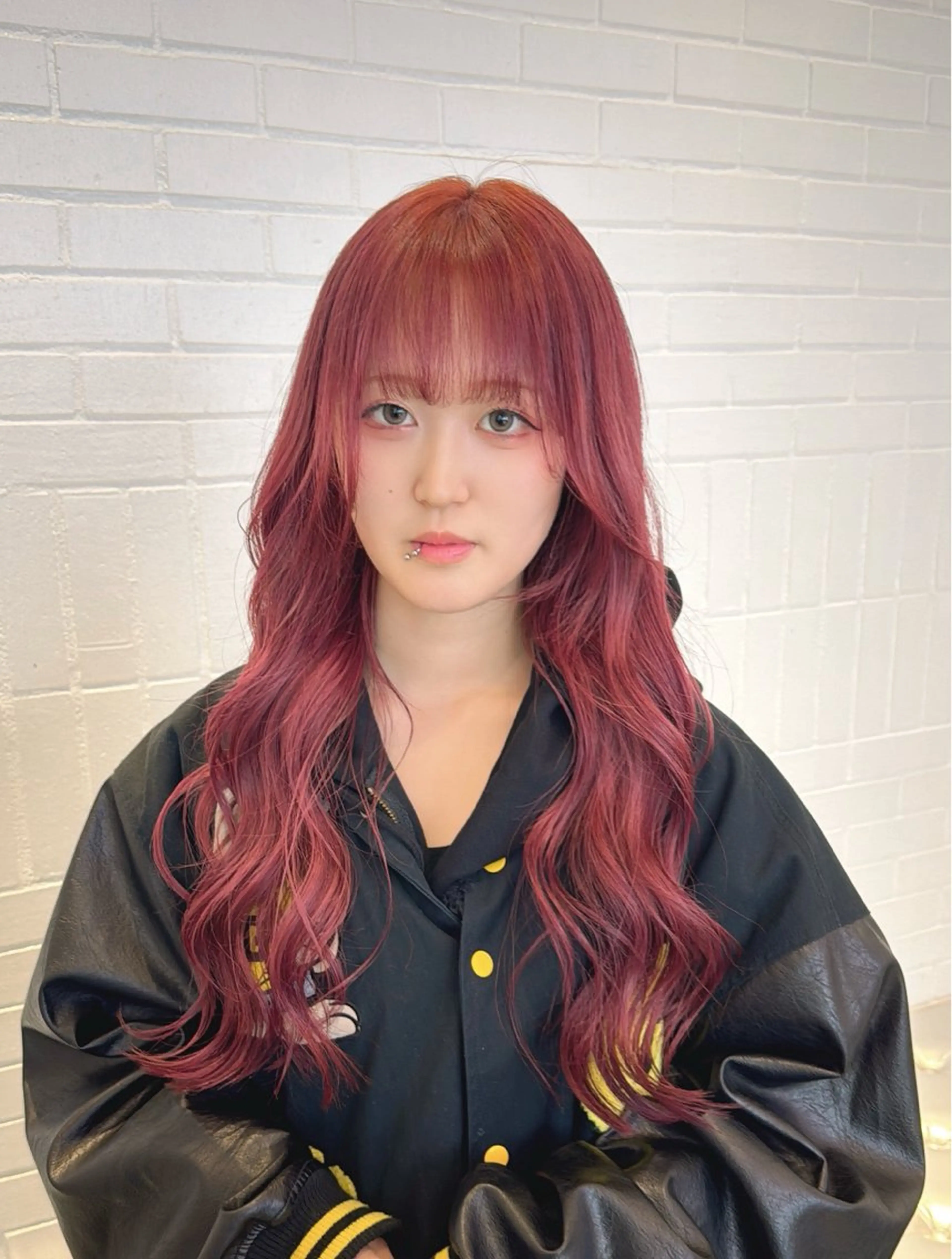 ロング カラー カット ヘアカラー トリートメント ザクザクレイヤー 🍀/ブリーチ/小田のヘアスタイル