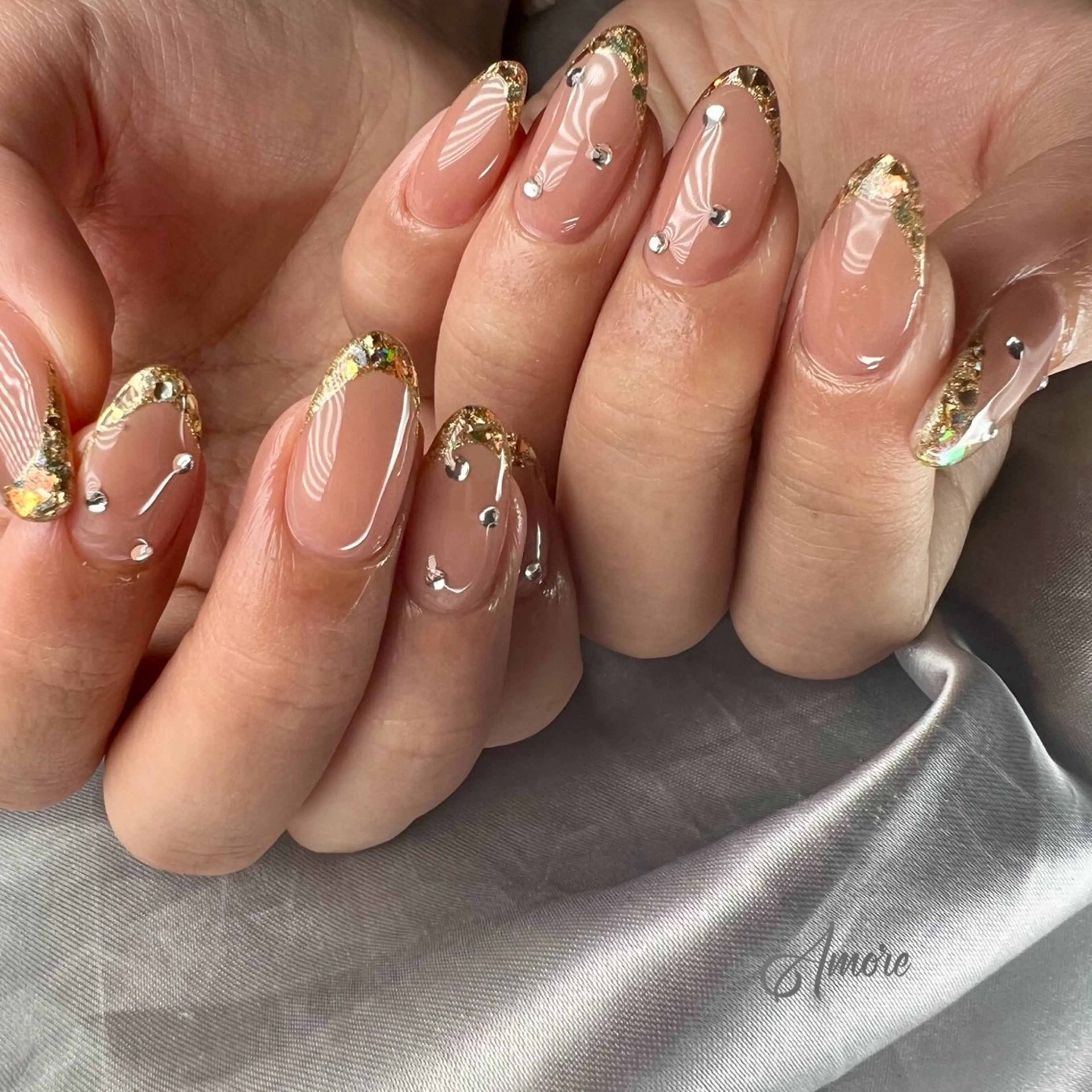 ネイル ジェルネイル 韓国ネイル パラジェル You kyehwaのネイルデザイン