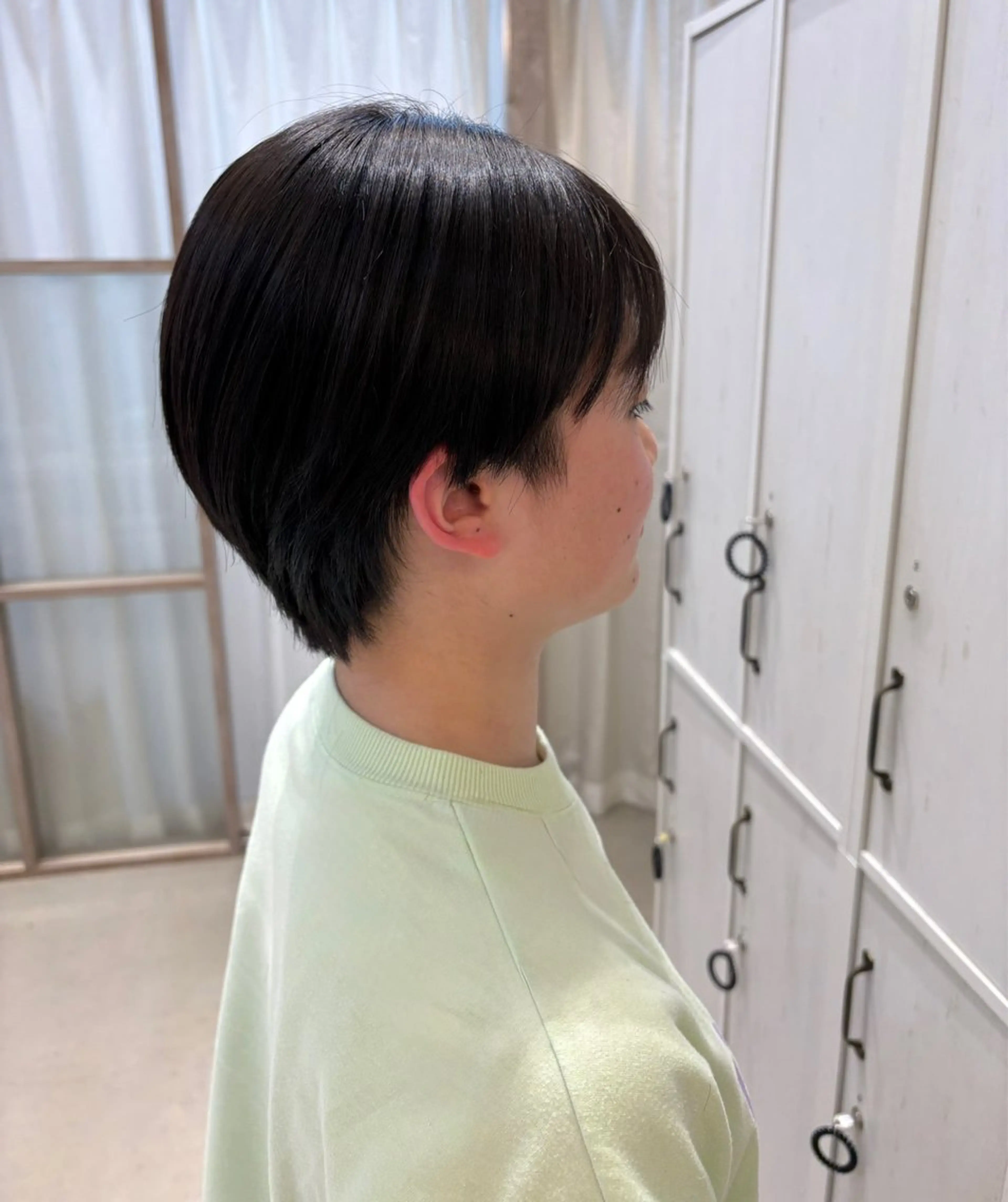 ショート つちだ ゆうひ / 暗髪カラー⟡.·のヘアスタイル