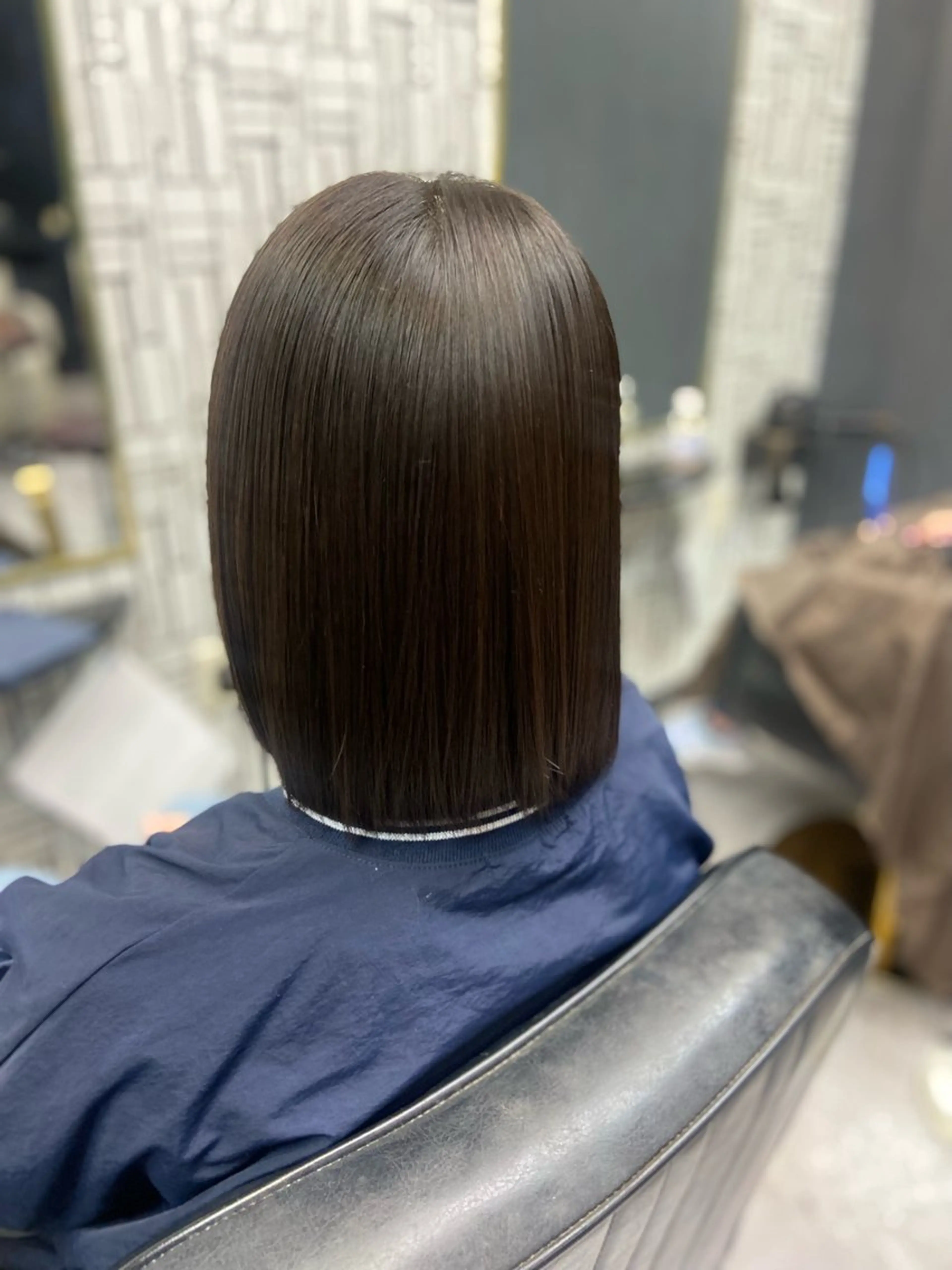 ミディアム 瀧下 唯のヘアスタイル