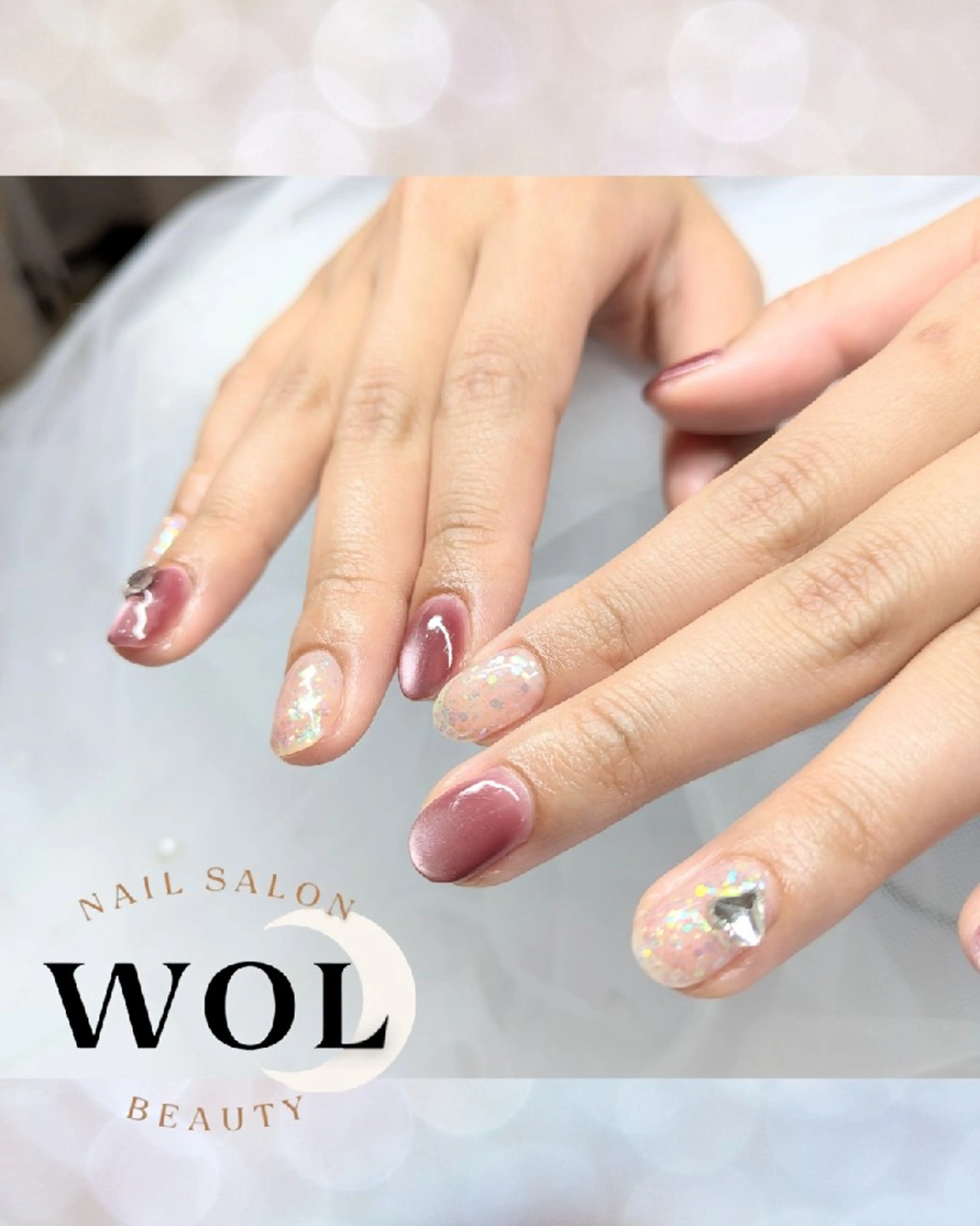 ネイル ハンドネイル nailsalon🌙WOL所属・WOL🌙 momokoのネイルデザイン