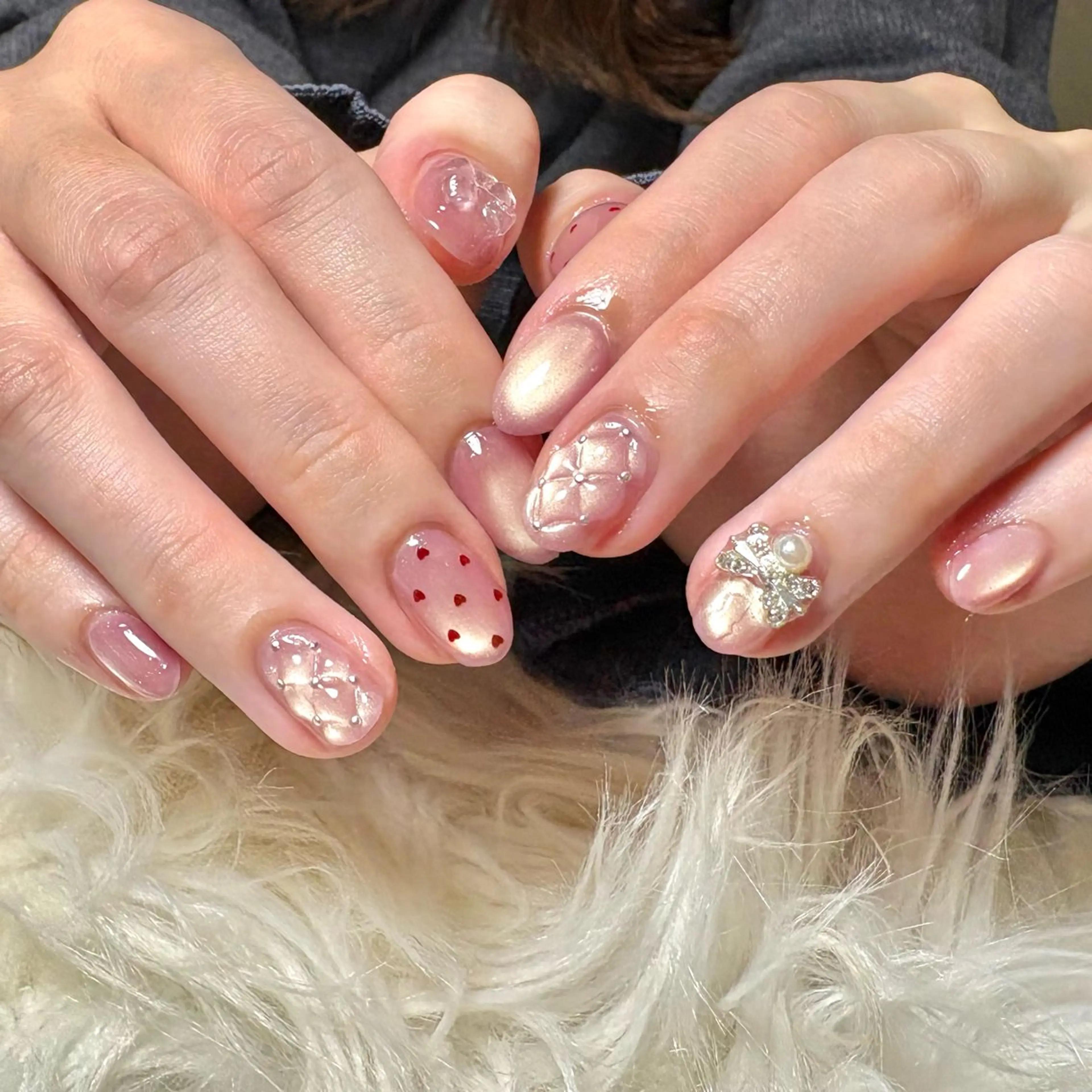 ネイル ハンドネイル ハンドケア hohomi .のネイルデザイン