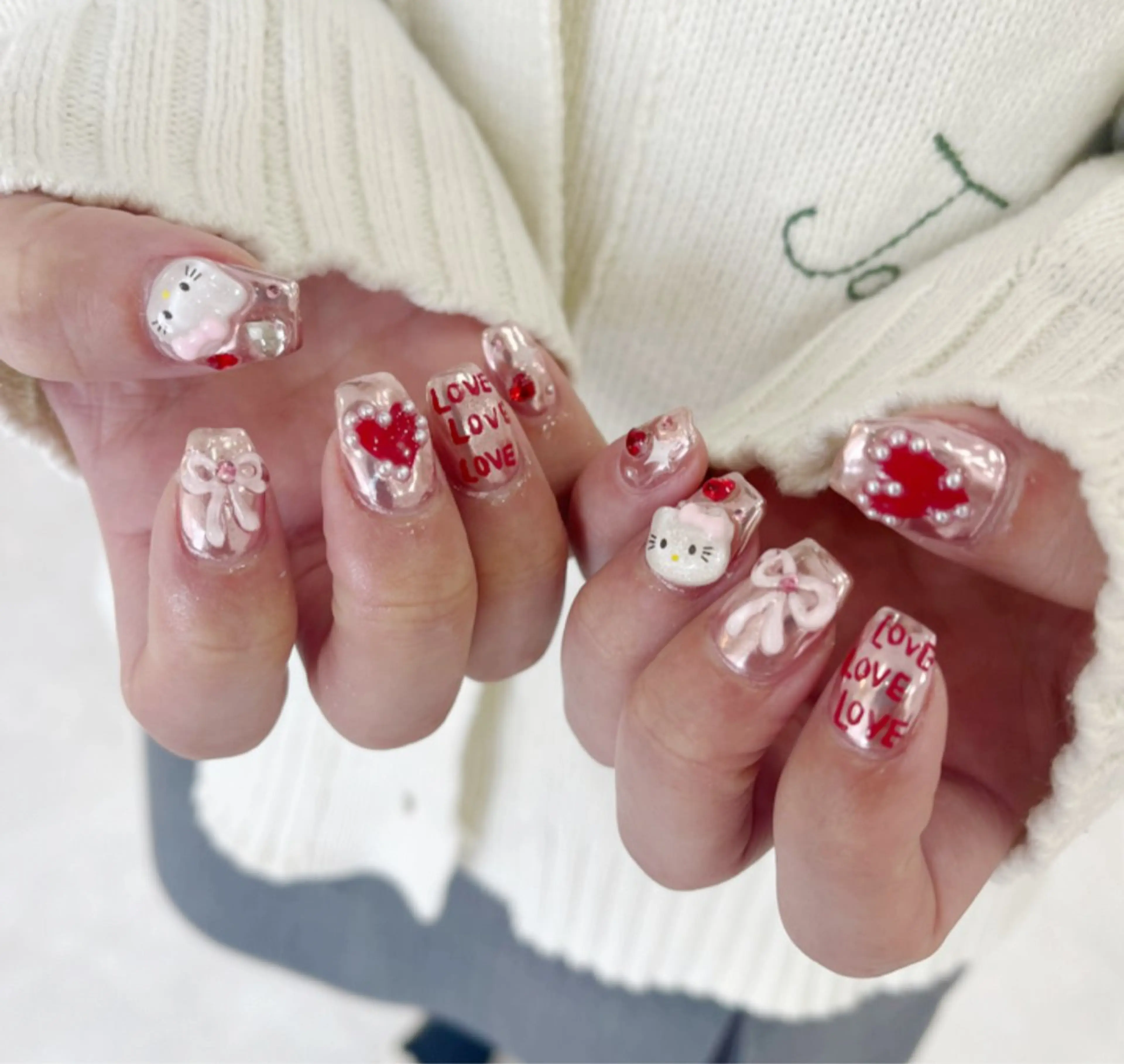 ネイル 長さ出し フットネイル ジェルネイル 韓国ネイル マグネットネイル #Amin所属・#Amin nail salonのネイルデザイン