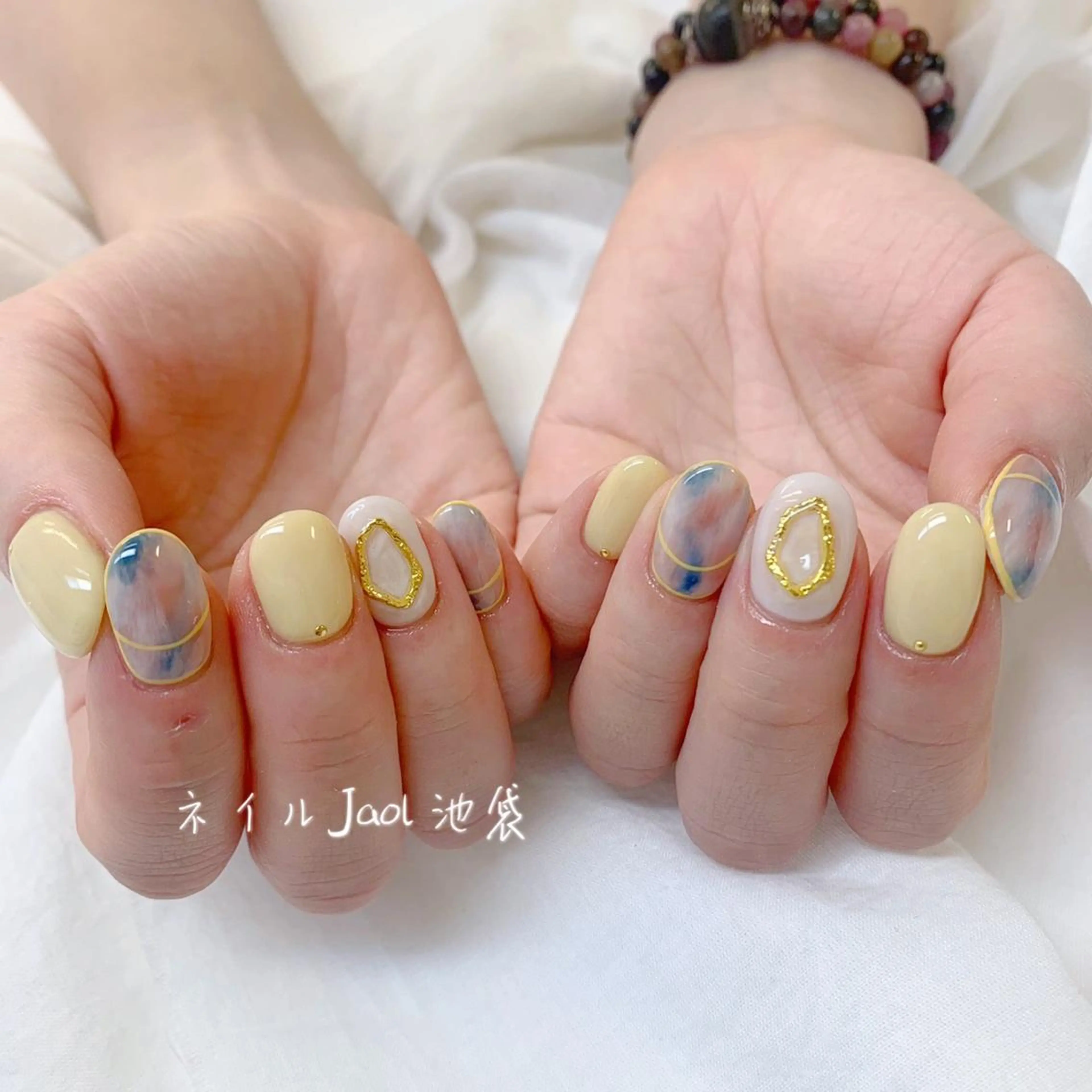 ミディアム nail jaol池袋店所属・ネイルJaol 池袋のネイルデザイン