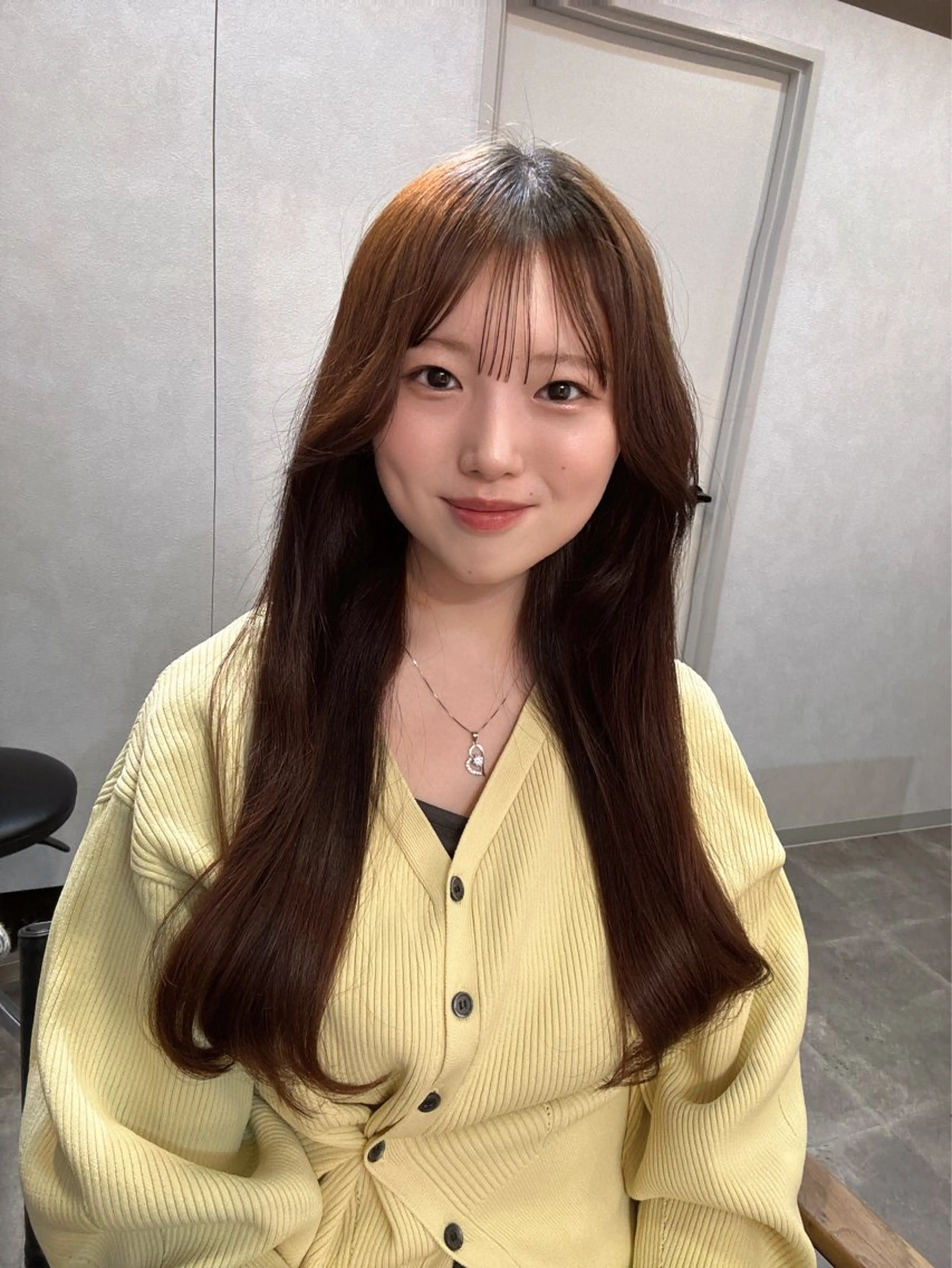 セミロング 髪質改善 似合わせカット 縮毛矯正 トリートメント 吉祥寺プルエクステ 🌟hiraiのヘアスタイル