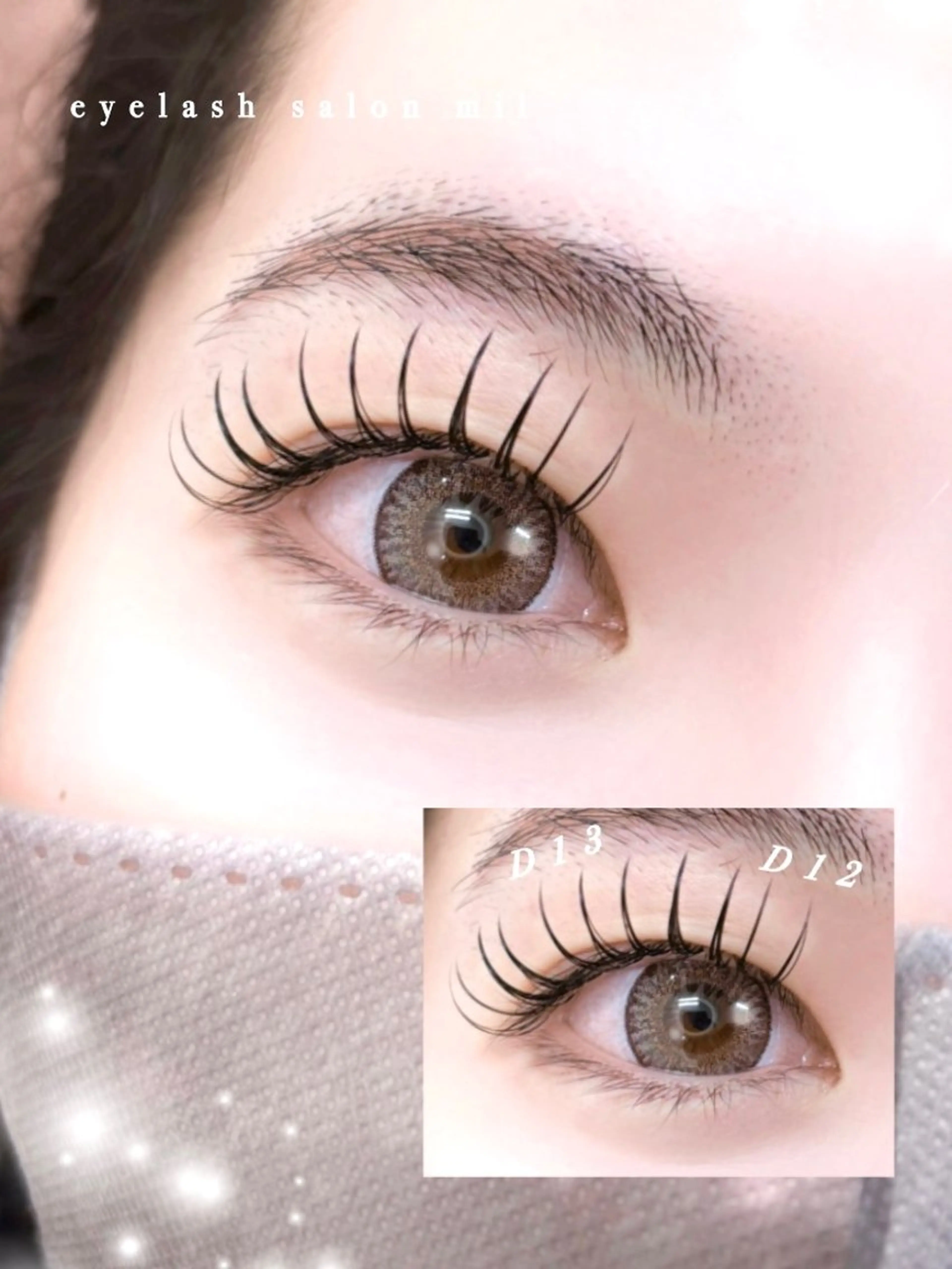 マツエク・マツパ マツエク mil❤︎ Kahoのマツエク・マツパデザイン