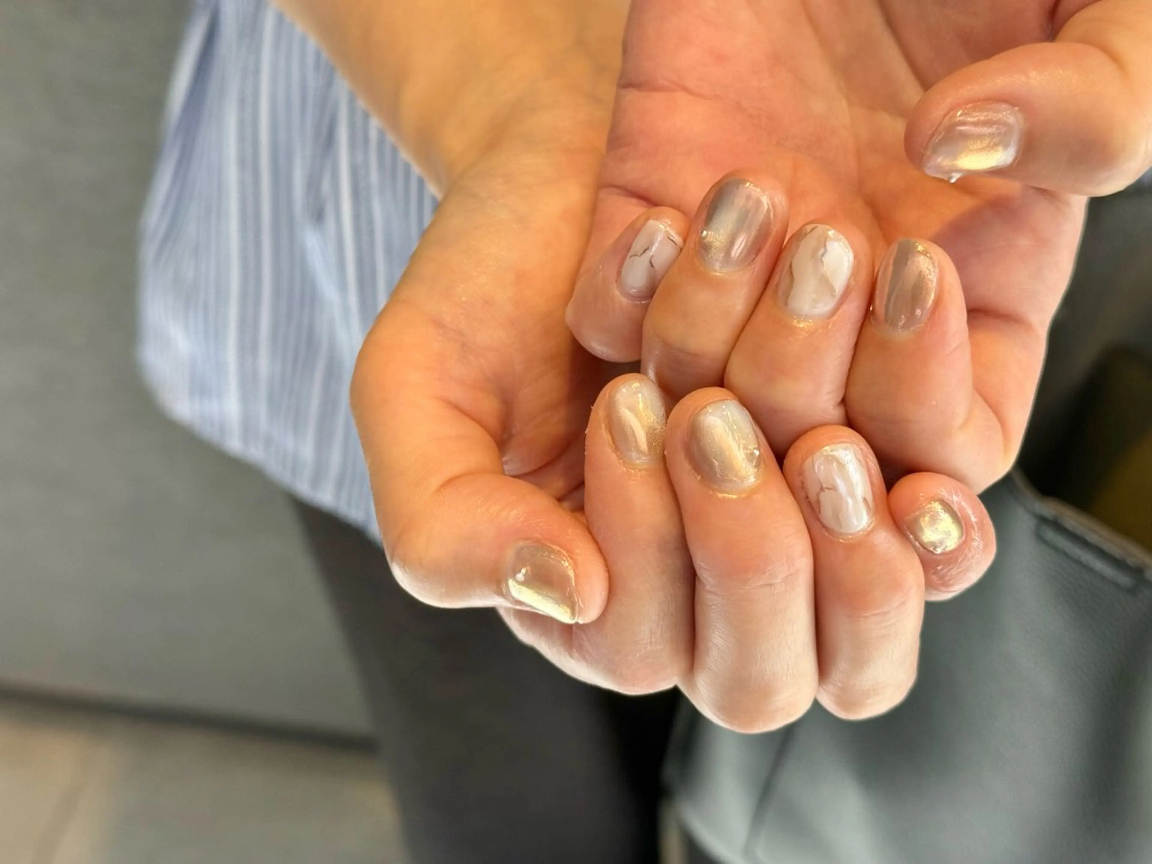 ネイル ハンドネイル ハンドケア nail salon swaddle 🪽のネイルデザイン