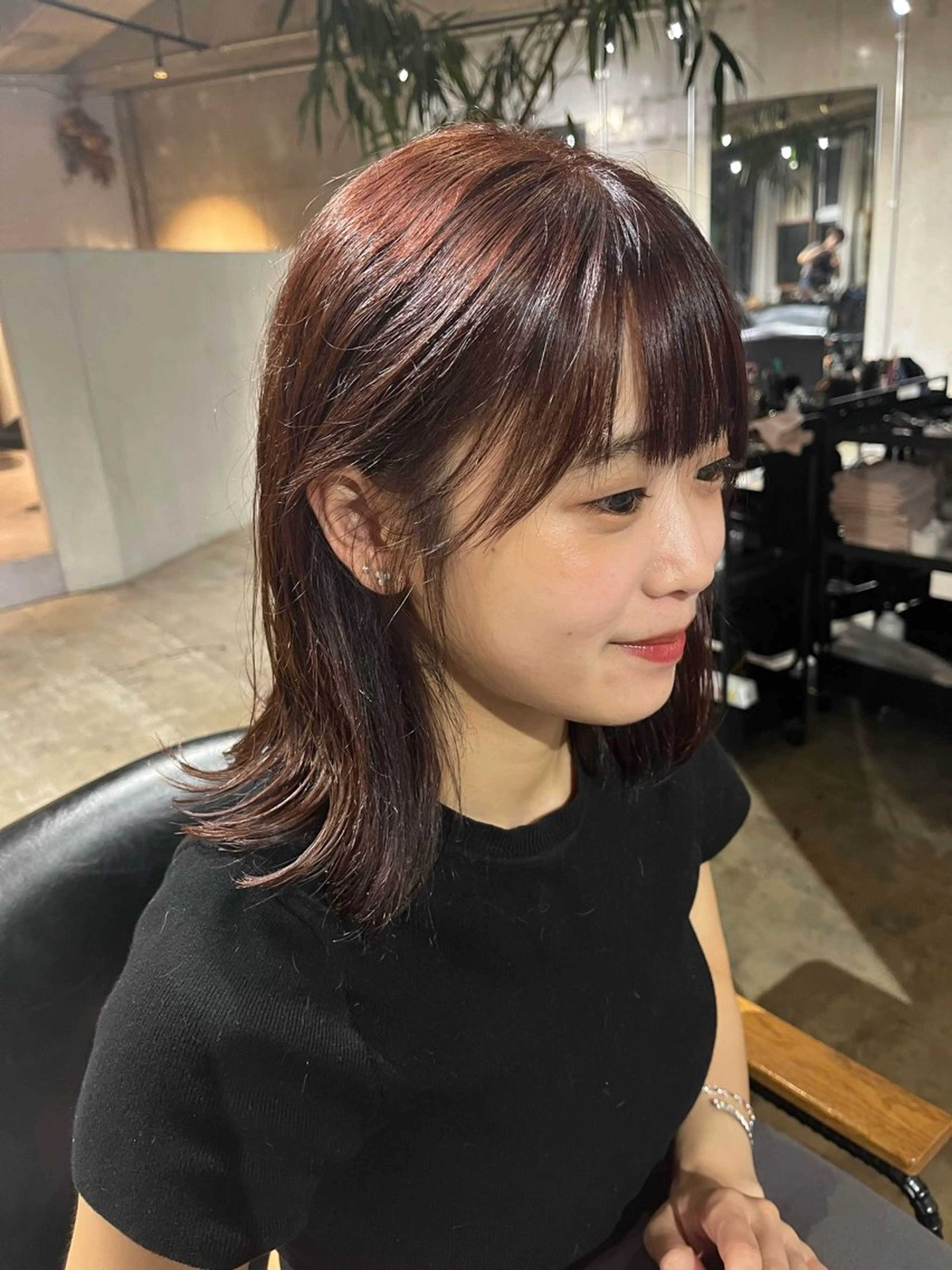 ミディアム カラー rimi/ショート /透明感カラーのヘアスタイル