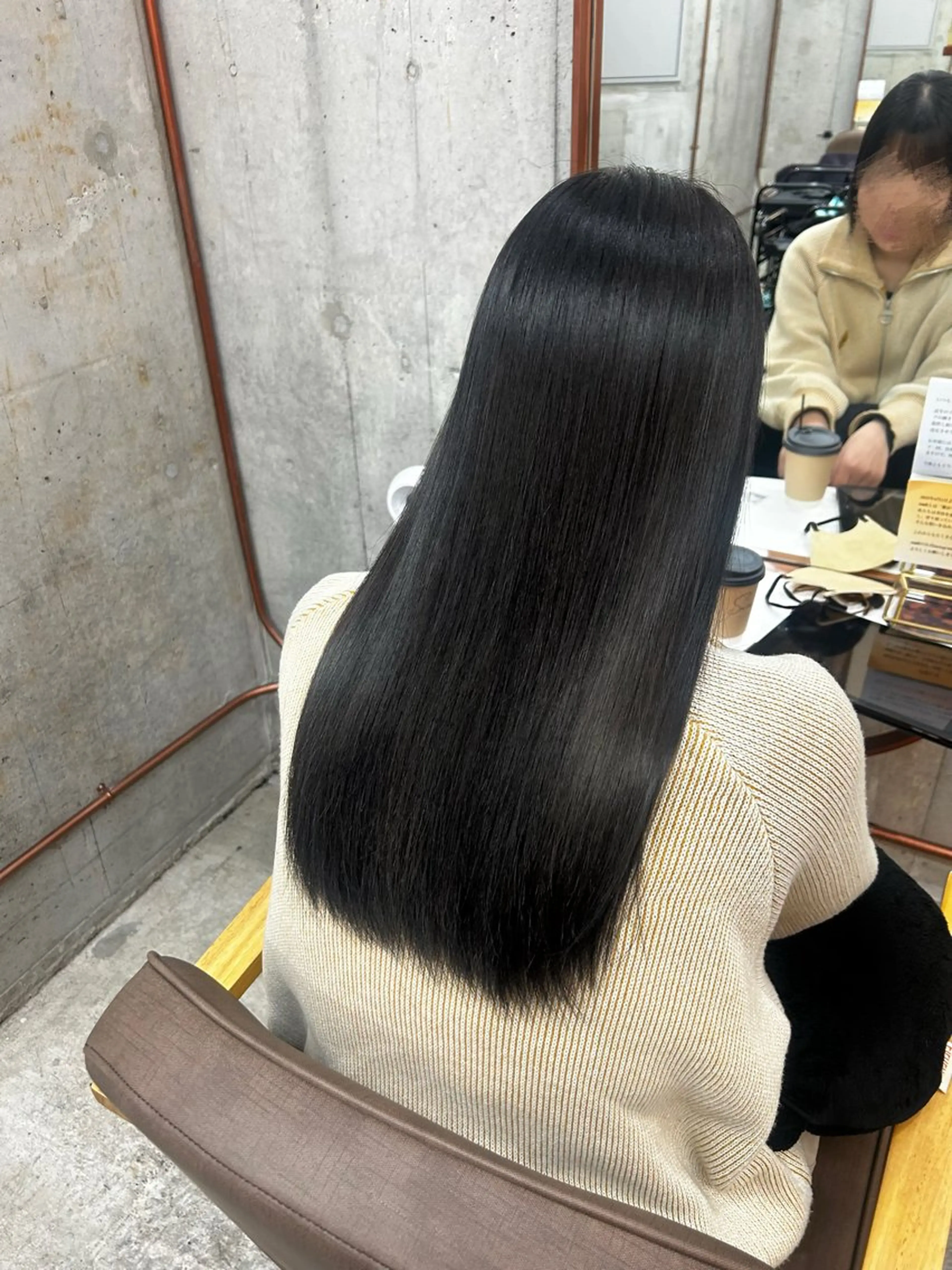 【最高級トリートメント付】透明感カラー＋最高級リペアトリートメント🪴🥣の写真