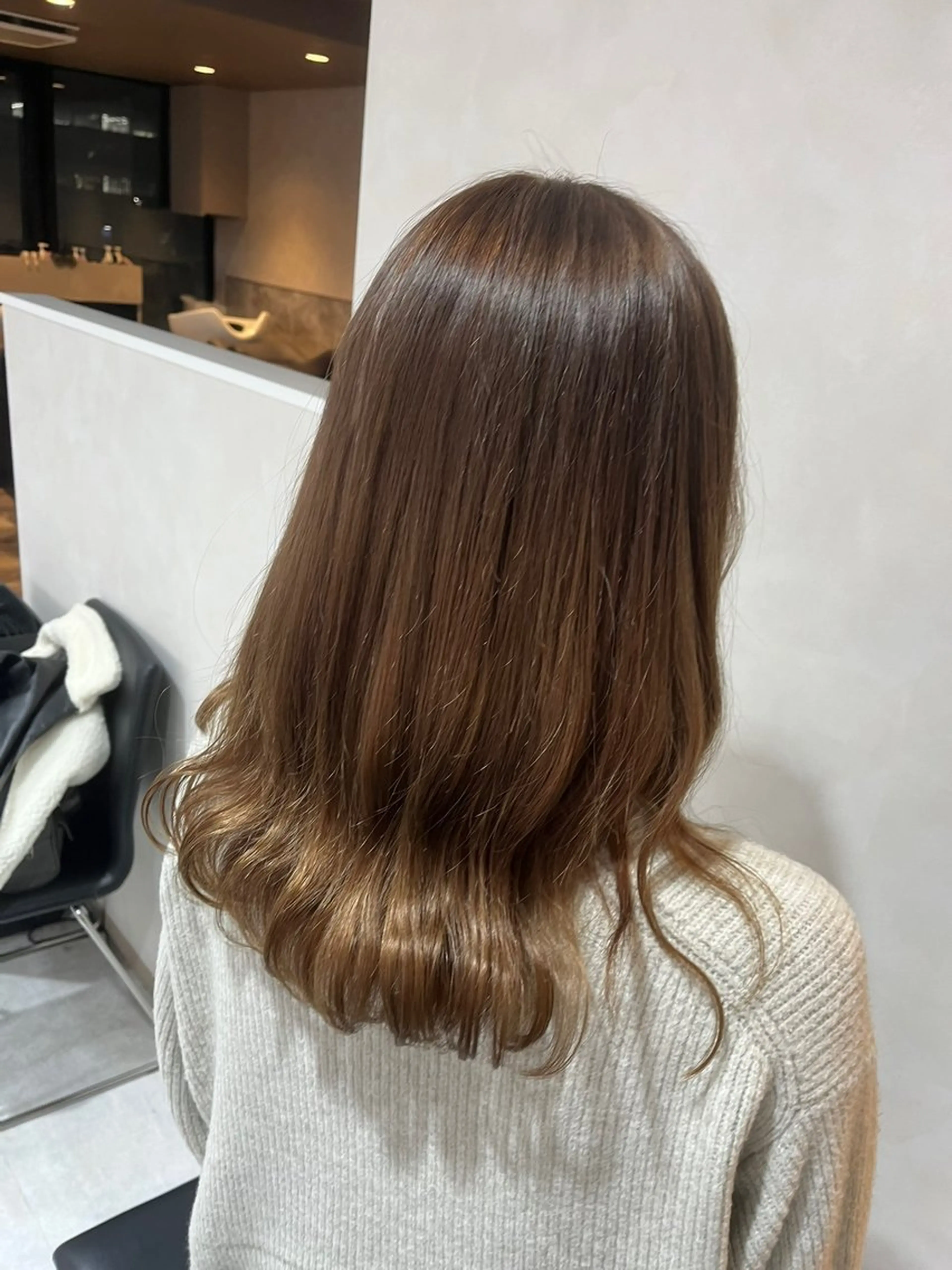 カラー ヘアカラー トリートメント 透明感カラー× 横浜×森裕斗のヘアスタイル