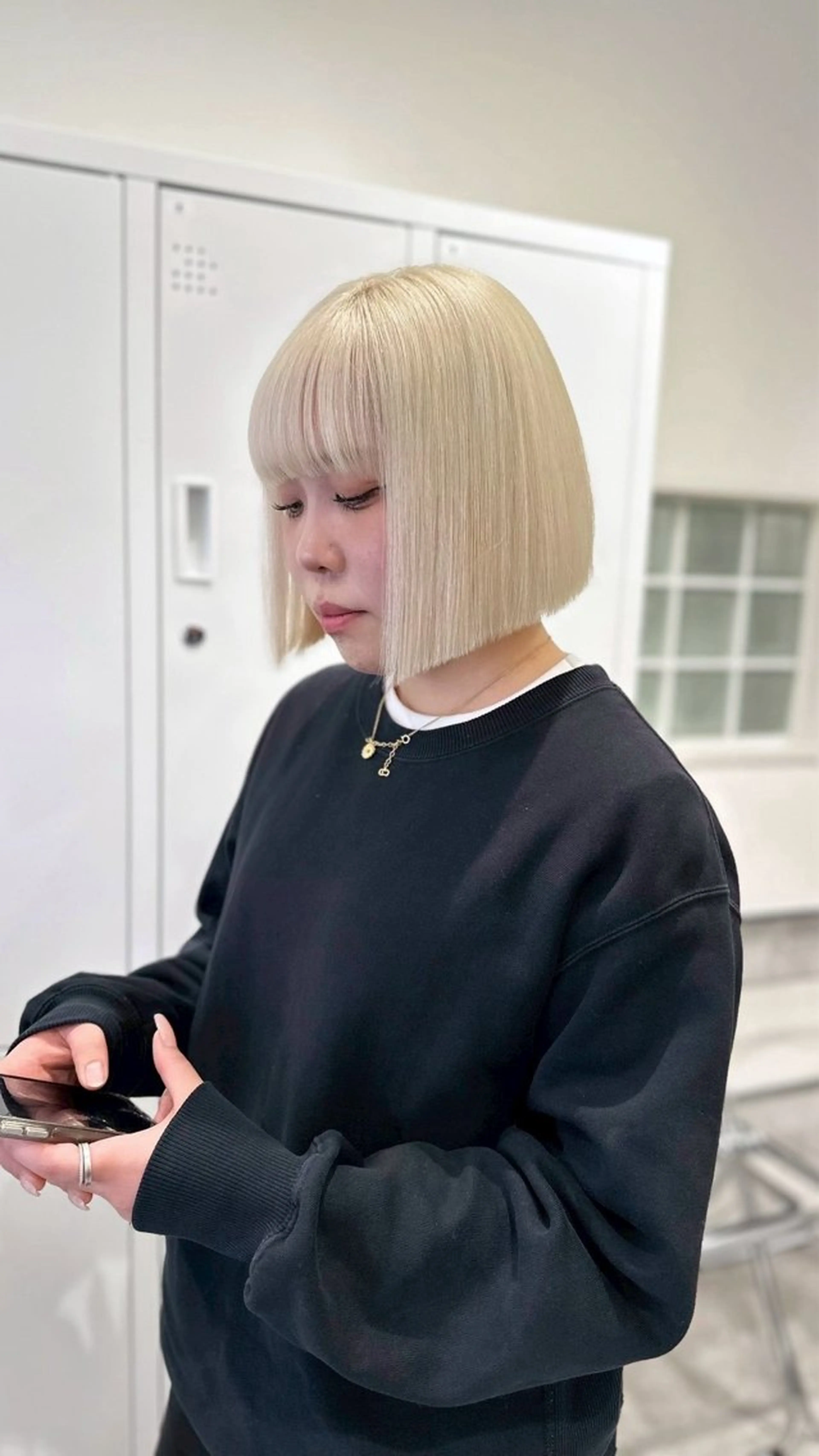 ショート カラー ヘアカラー ハイトーン /ブリーチ/miyuのヘアスタイル