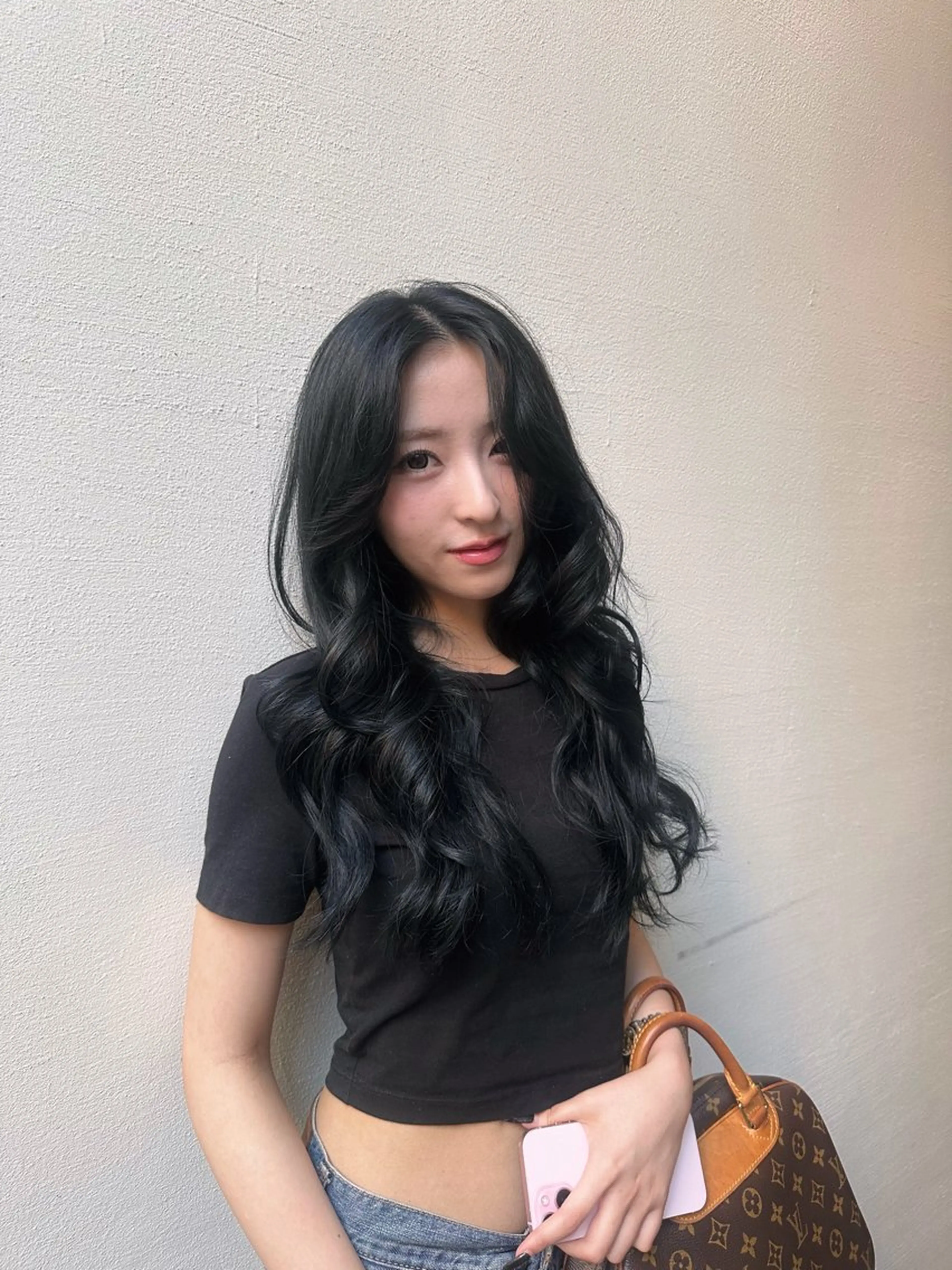 ロング ヘアカラー トリートメント aoi /ニュアンス /透明感カラーのヘアスタイル