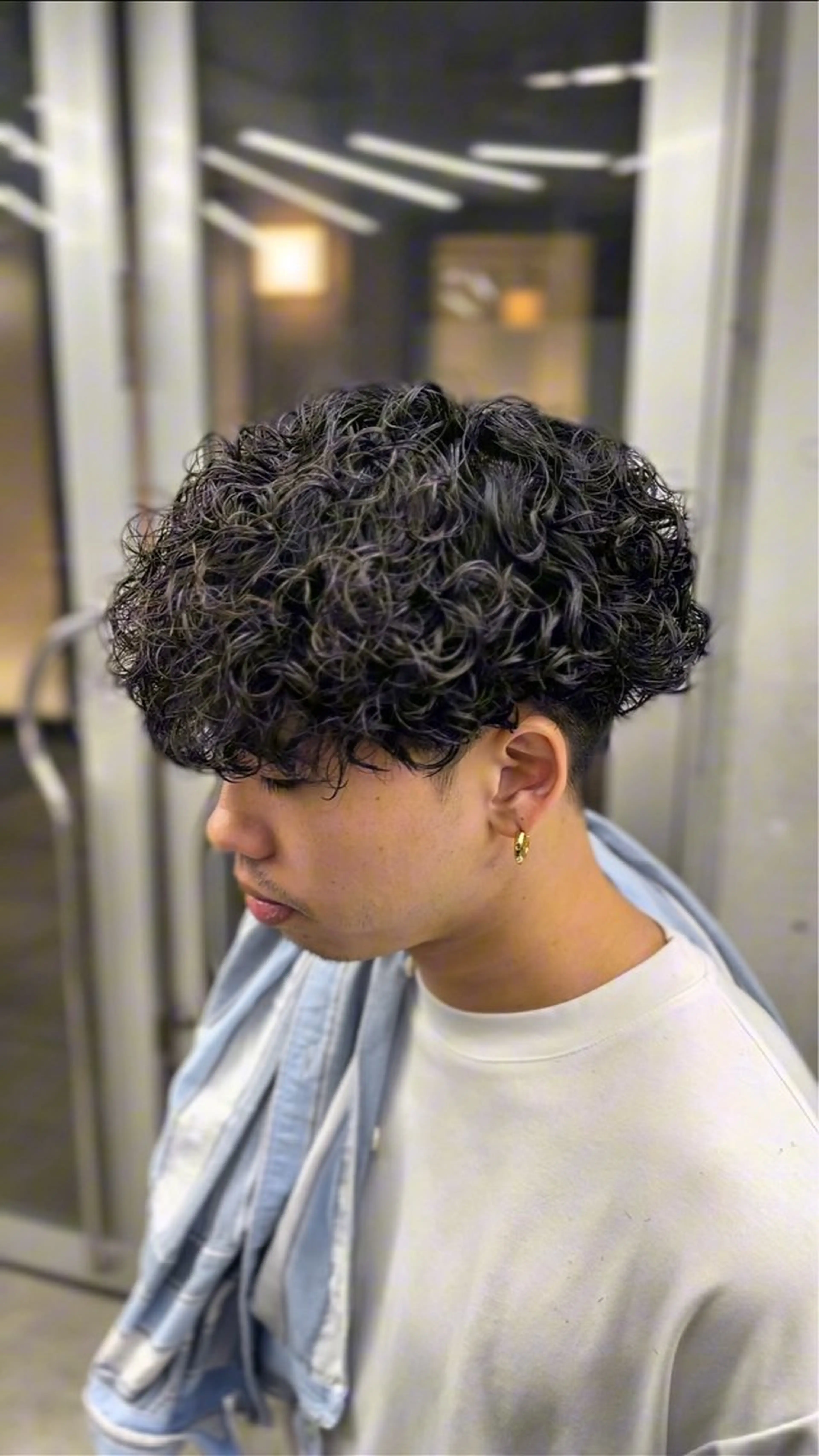 パーマ メンズ カット パーマ ØVARL　Jingumae所属・OVARL/ メンズパーマ/きらりのヘアスタイル